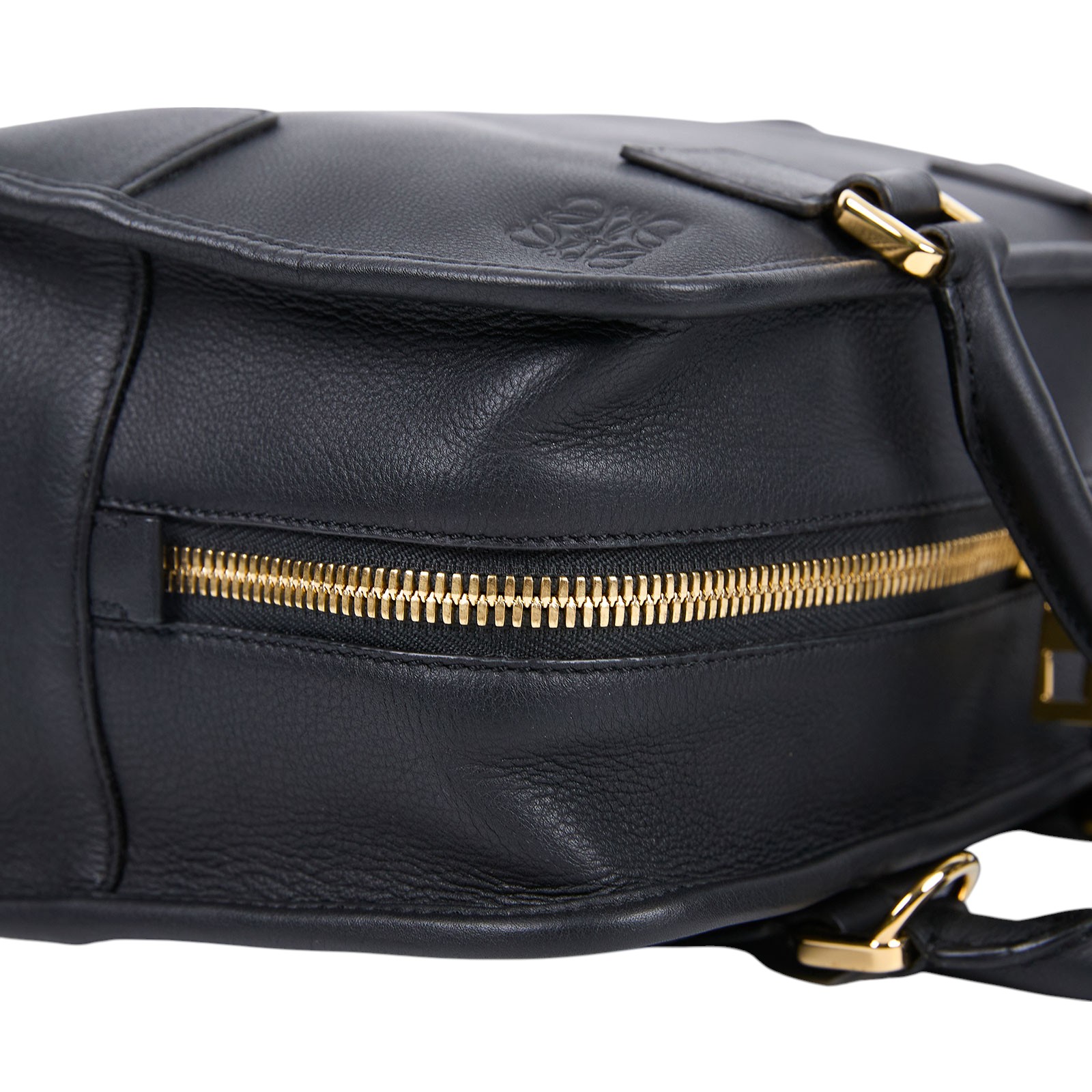 羅意威 LOEWE Amazona 28 bag 肩背 手提包 A039N08X01 黑AMAZONA 28 BAG 防塵袋/購買證明正本/背帶