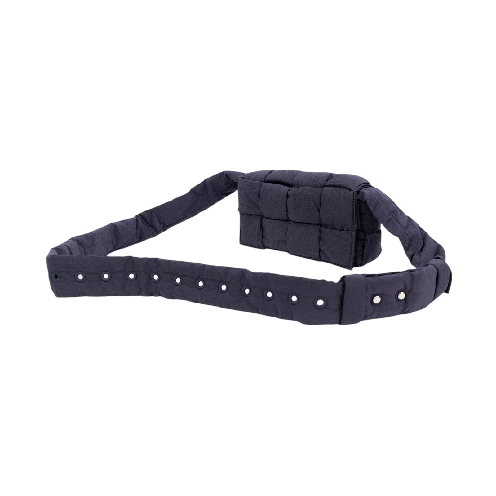 寶緹嘉 BOTTEGA VENETA Padded Cassette 尼龍 編織腰包 679763VB080  防塵袋/購買證明正本