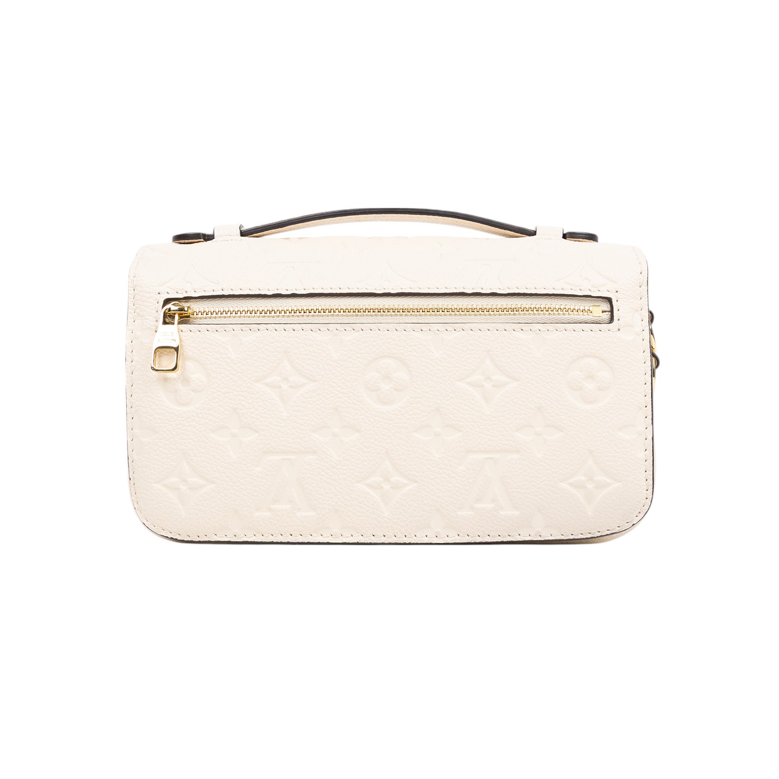 路易威登 LOUIS VUITTON Pochette Métis East West 鏈條 郵差包 腋下單肩包 奶油色 M22942 晶片款  STARP2/防塵袋/原廠盒子