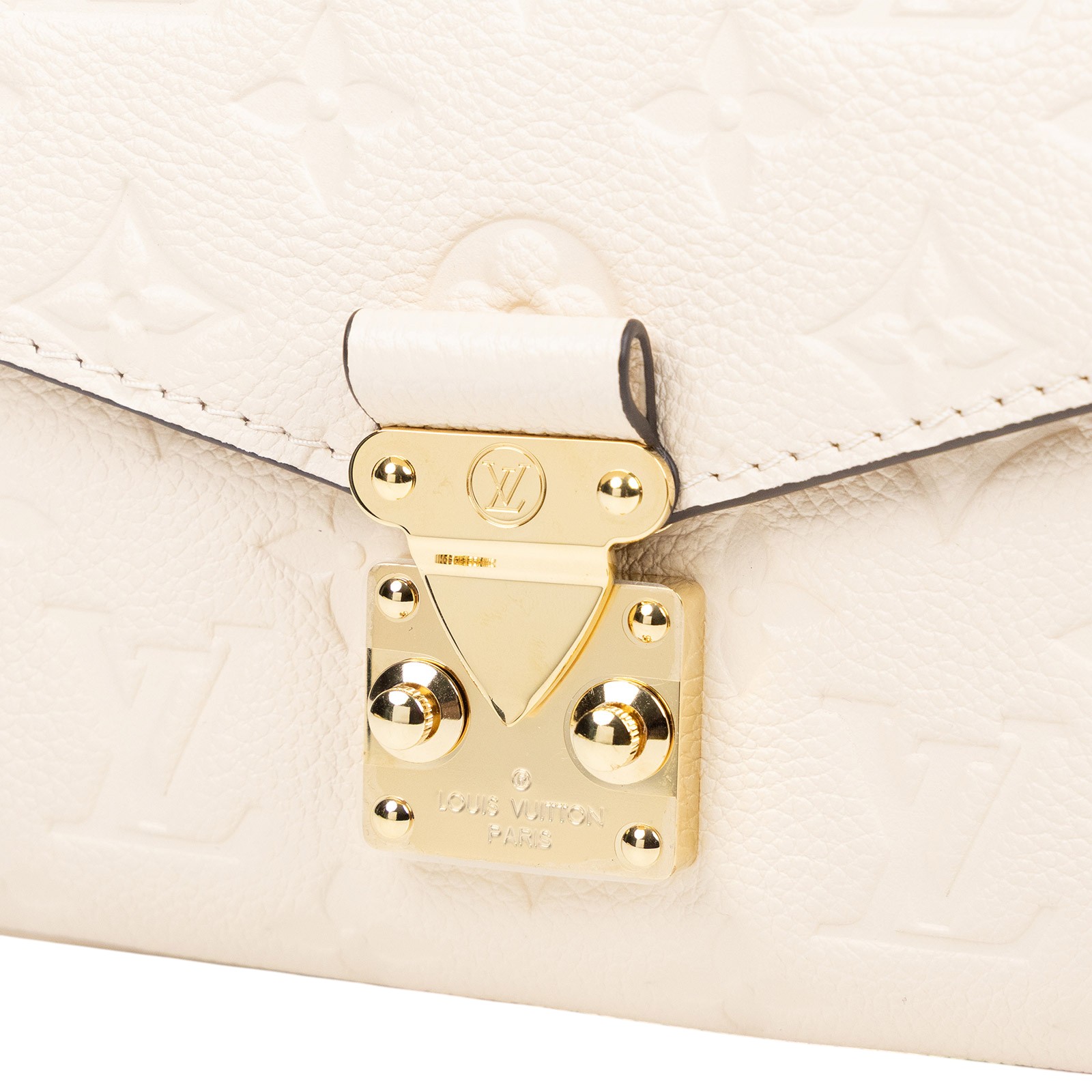 路易威登 LOUIS VUITTON Pochette Métis East West 鏈條 郵差包 腋下單肩包 奶油色 M22942 晶片款  STARP2/防塵袋/原廠盒子