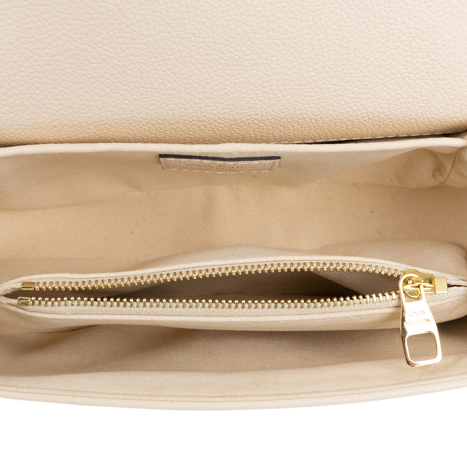 路易威登 LOUIS VUITTON Pochette Métis East West 鏈條 郵差包 腋下單肩包 奶油色 M22942 晶片款  STARP2/防塵袋/原廠盒子