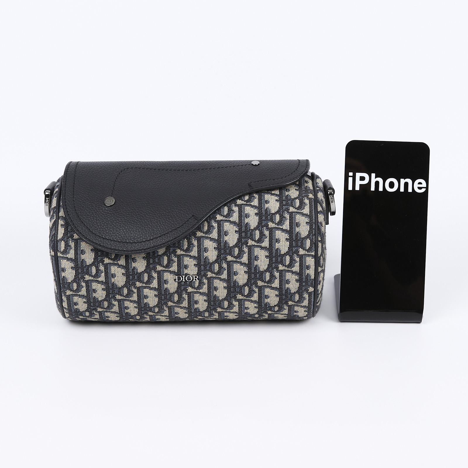 迪奧 CHRISTIAN DIOR Roller Bag 斜背包滾筒包 1ADPO261YKY OBLIQUE ROLLER 圓筒側背包 防塵袋/保證卡/背帶