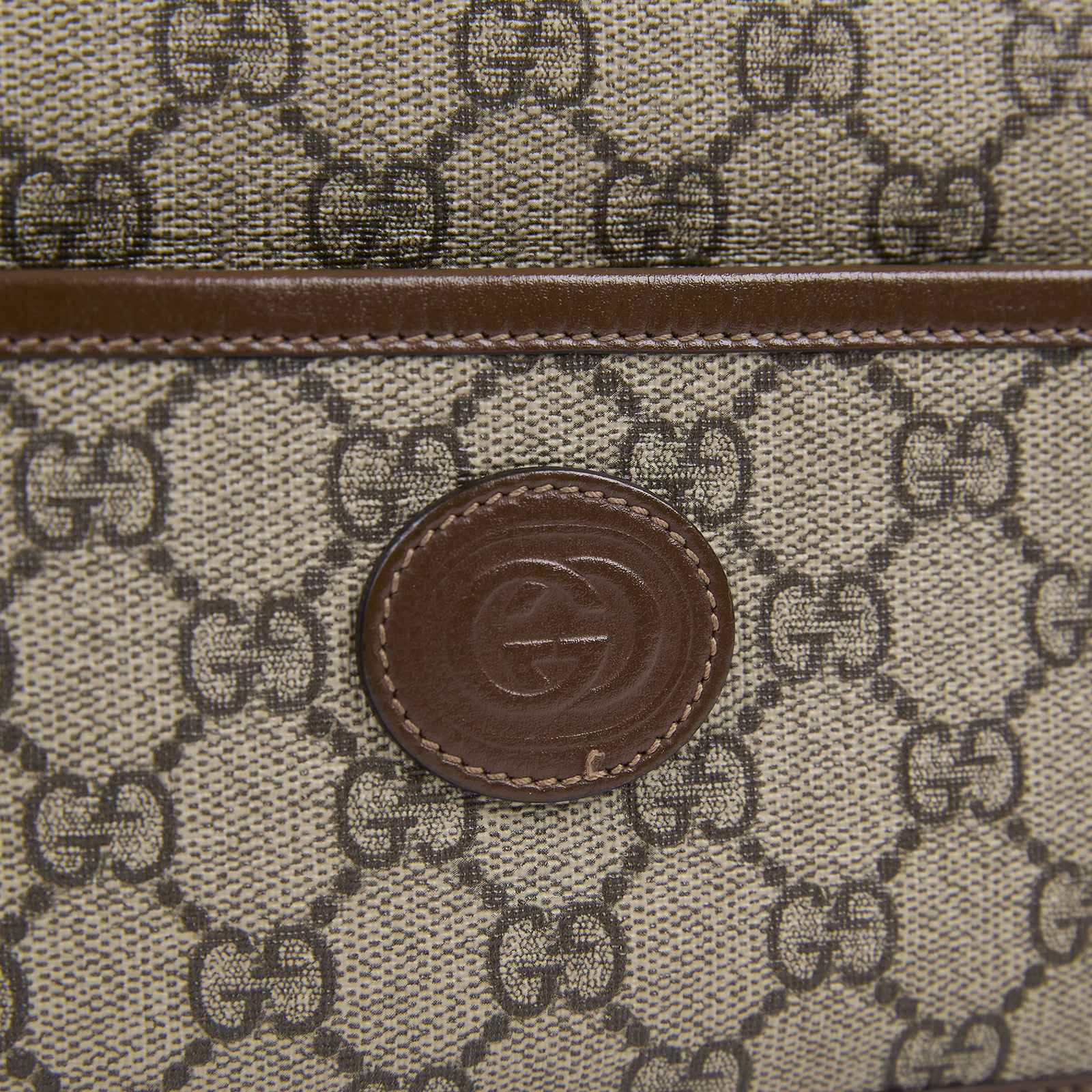 古馳 GUCCI Interlocking G 迷你袋 隨身 肩背 斜背包 658572 棕GG紋相機包 原廠盒子/防塵袋/購買證明正本