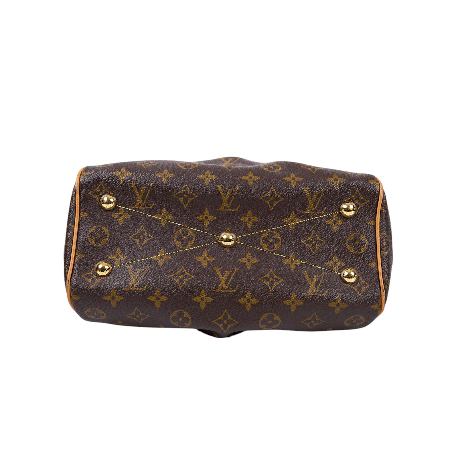 路易威登 LOUIS VUITTON Tivoli PM 經典帆布 M40143 原花TIVOLI PM 無附屬品