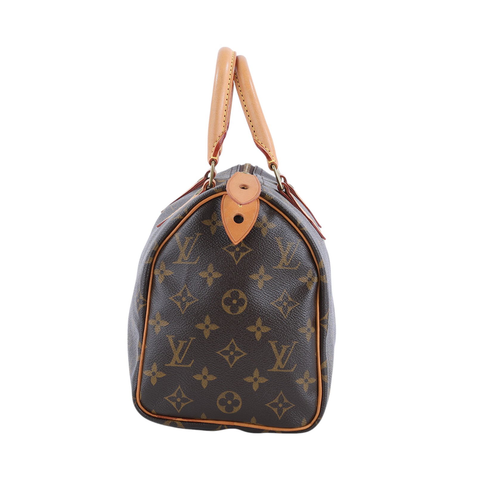 路易威登 LOUIS VUITTON Speedy 25 舊款 手提波士頓包 經典帆布 M41528 原花SPEEDY25 防塵袋/鎖組