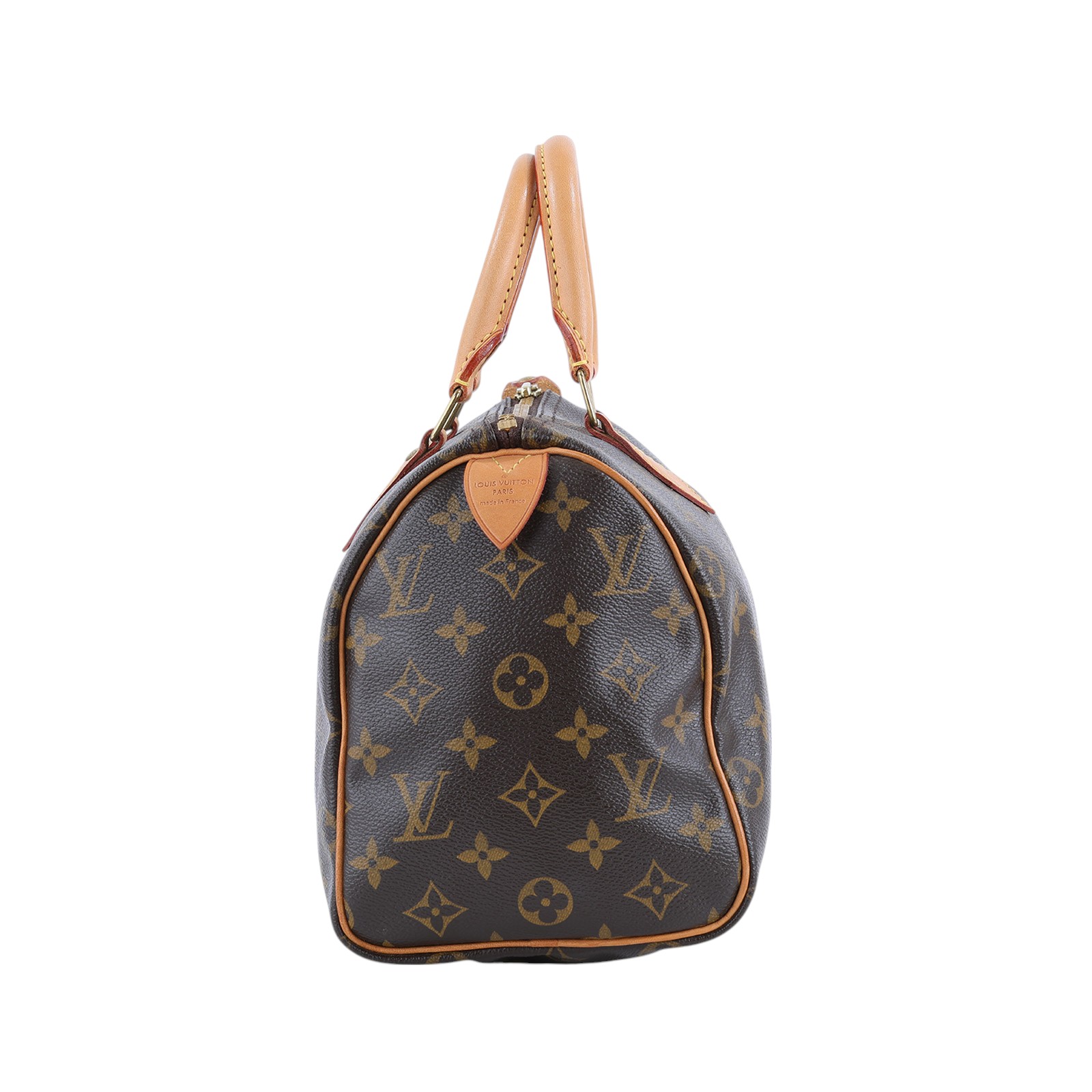 路易威登 LOUIS VUITTON Speedy 25 舊款 手提波士頓包 經典帆布 M41528 原花SPEEDY25 防塵袋/鎖組