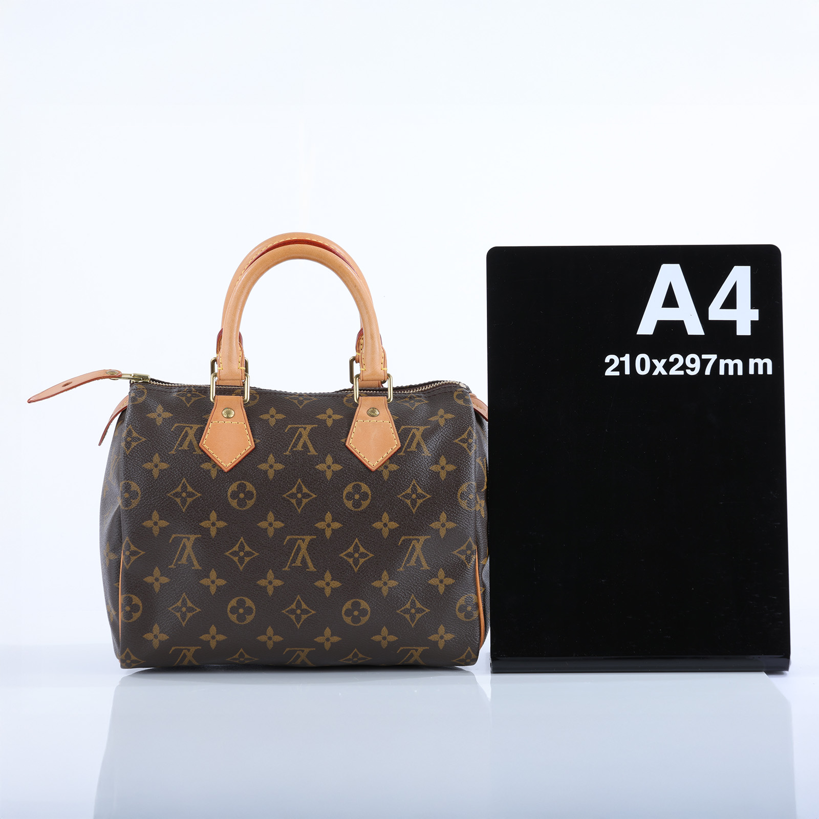 路易威登 LOUIS VUITTON Speedy 25 舊款 手提波士頓包 經典帆布 M41528 原花SPEEDY25 防塵袋/鎖組