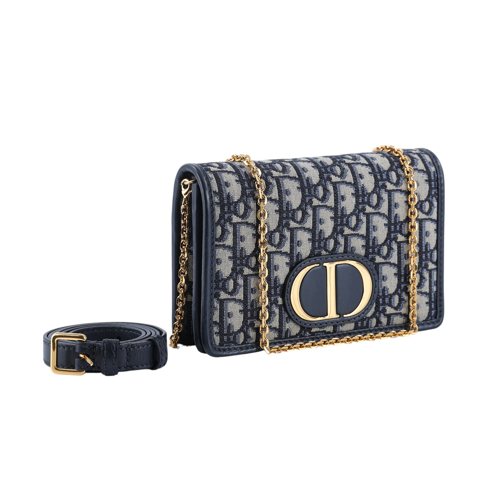 迪奧 CHRISTIAN DIOR Lady Dior My 帆布 鍊條 肩背 手拿包 S2086UTZQ  STARP2/防塵袋/原廠盒子/購買證明正本