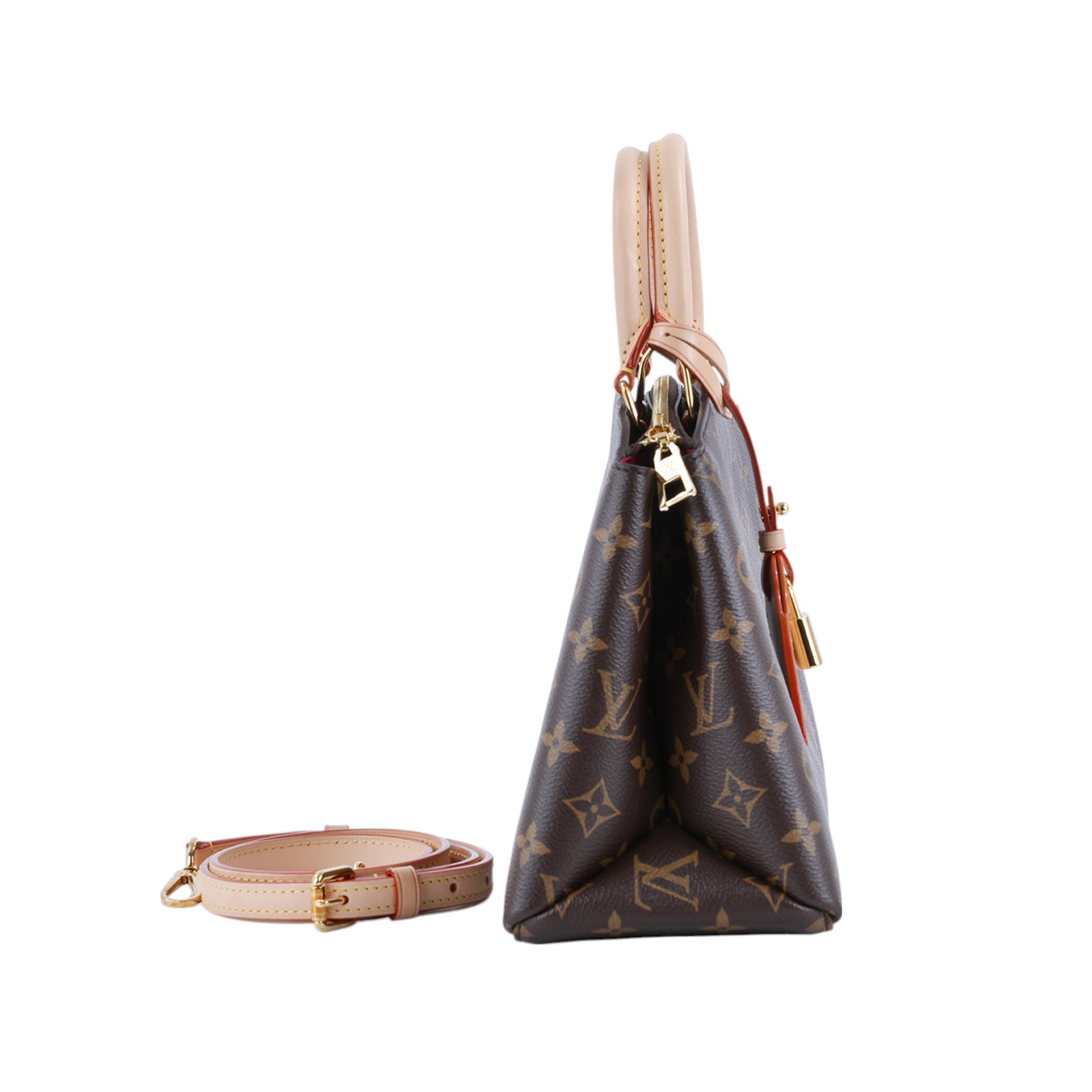 路易威登 LOUIS VUITTON Petit Palais 經典帆布 手提包 單肩包 M45900 晶片款  原廠盒子/防塵袋/背帶/鎖組/購買證明正本