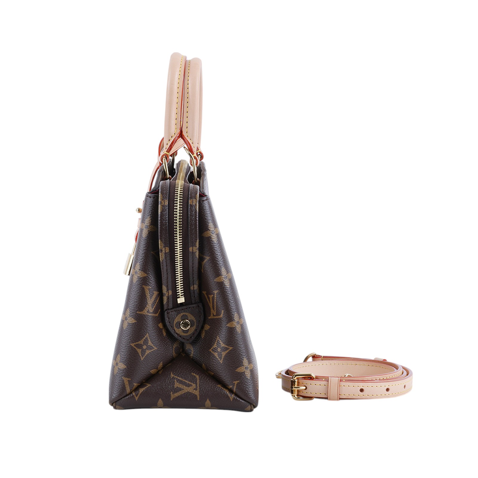 路易威登 LOUIS VUITTON Petit Palais 經典帆布 手提包 單肩包 M45900 晶片款  原廠盒子/防塵袋/背帶/鎖組/購買證明正本