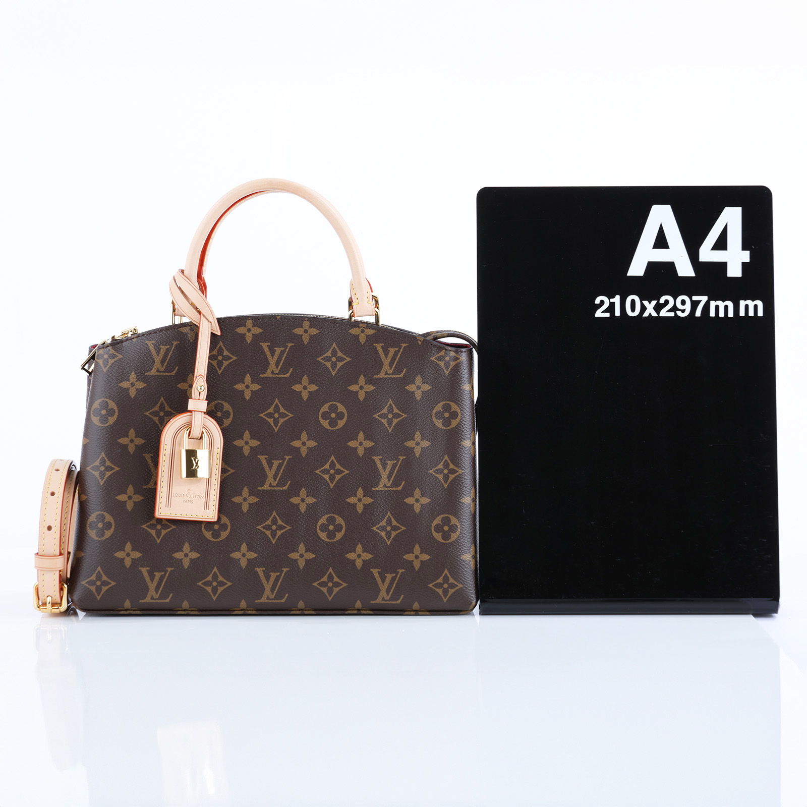 路易威登 LOUIS VUITTON Petit Palais 經典帆布 手提包 單肩包 M45900 晶片款  原廠盒子/防塵袋/背帶/鎖組/購買證明正本