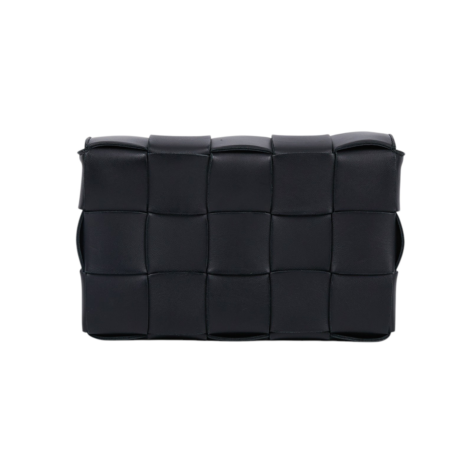 寶緹嘉 BOTTEGA VENETA Small Cassette 編織包 730848VMAY 黑CASSETTE 5X3 無附屬品