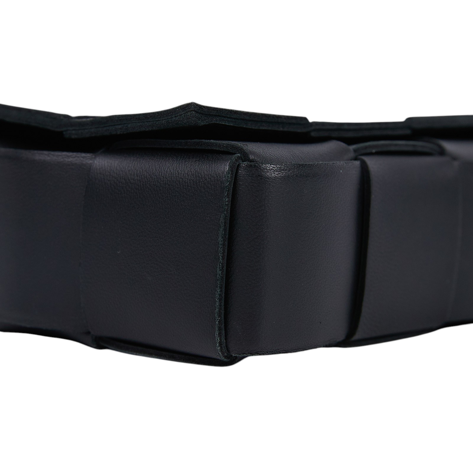 寶緹嘉 BOTTEGA VENETA Small Cassette 編織包 730848VMAY 黑CASSETTE 5X3 無附屬品