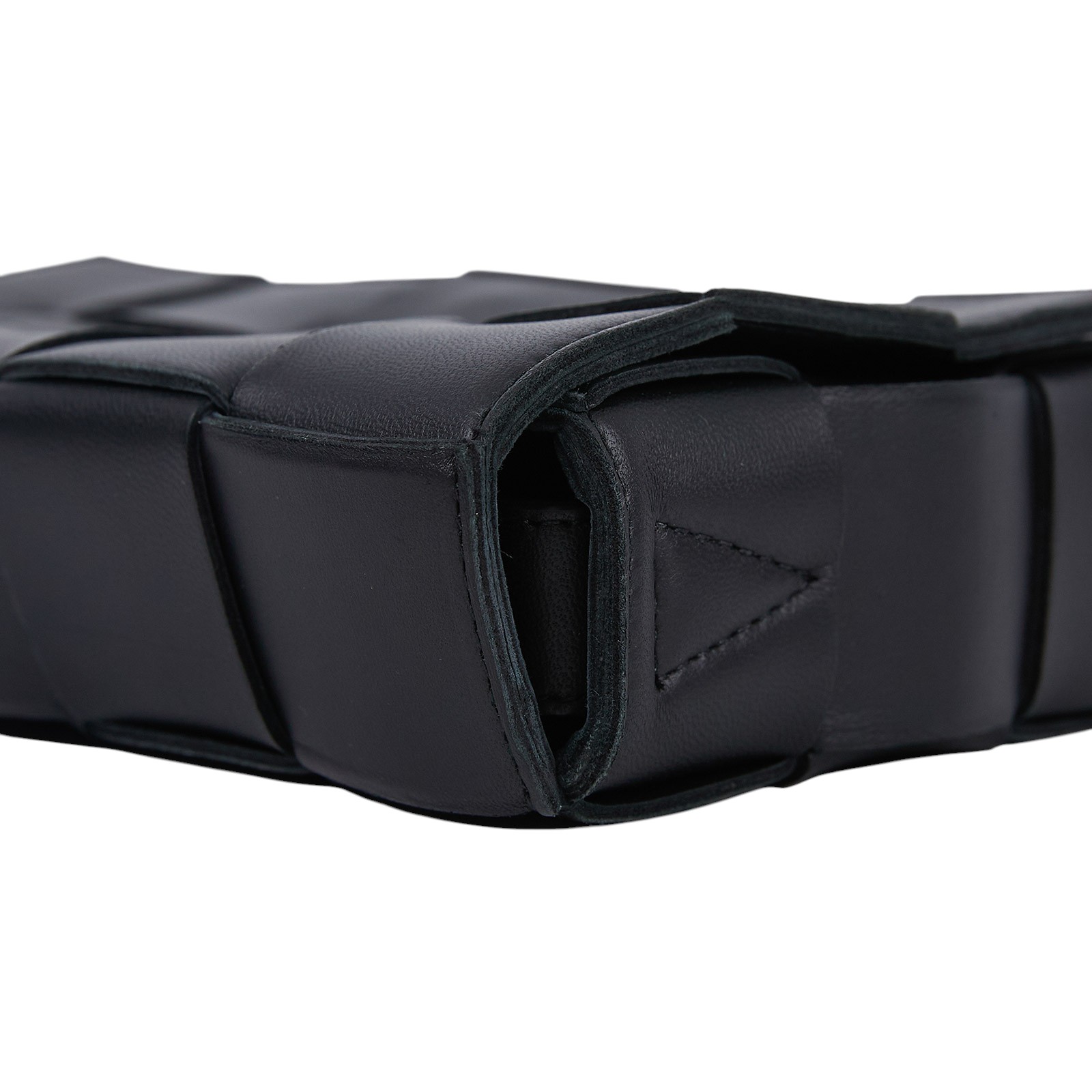 寶緹嘉 BOTTEGA VENETA Small Cassette 編織包 730848VMAY 黑CASSETTE 5X3 無附屬品