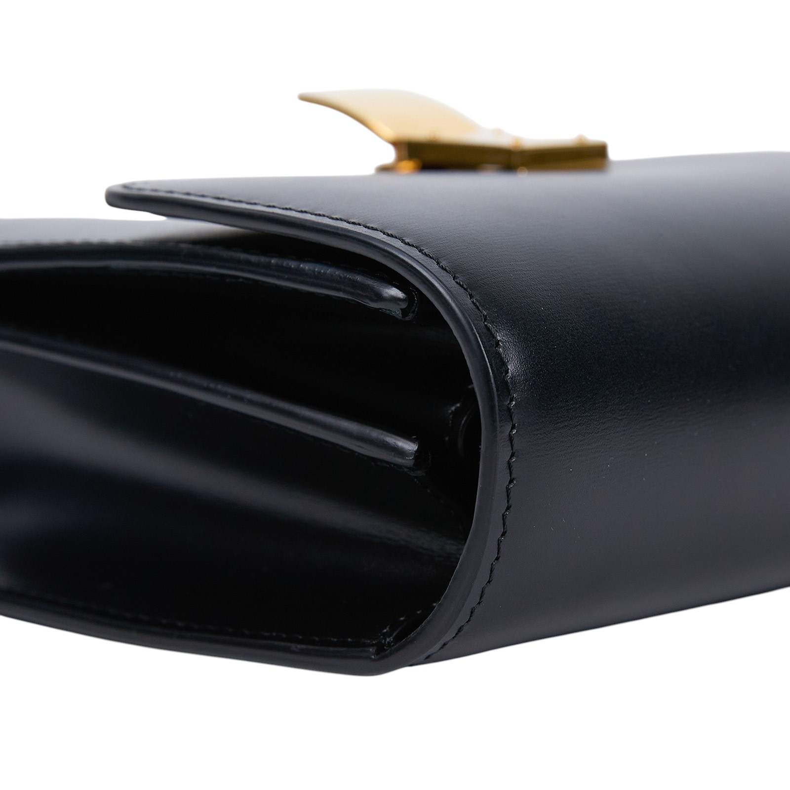 思琳 CELINE 小牛皮 小型 Classic 手袋 164183DLS 黑CLASSIC BOX 防塵袋