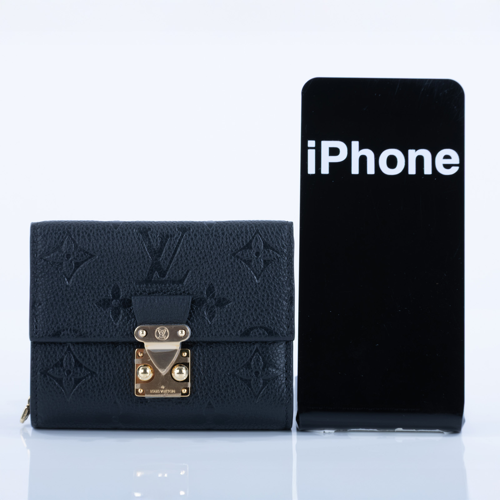 路易威登 LOUIS VUITTON Métis 小型錢包 短夾 M80880 晶片款 黑原花壓紋METIS三折短夾 原廠盒子/防塵袋