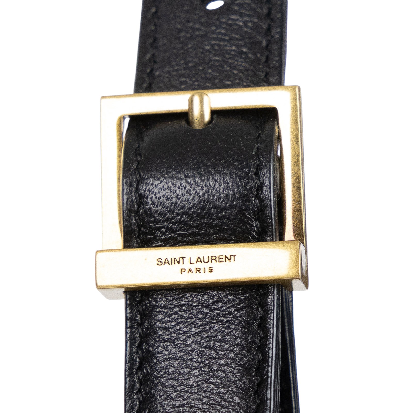 聖羅蘭 YSL SAINT LAURENT LE 5 À 7 手提 肩背包 698567AAAO0 LE 57 羊皮金釦肩背包 防塵袋/保證卡