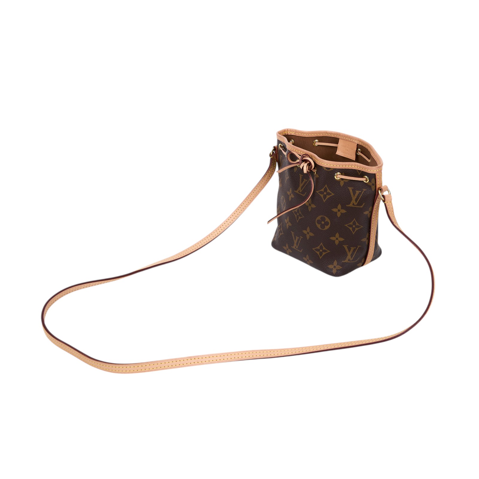 路易威登 LOUIS VUITTON Nano Noé 舊款 束口水桶包 M41346 原花NANO NOE舊版 原廠盒子/防塵袋/購買證明正本