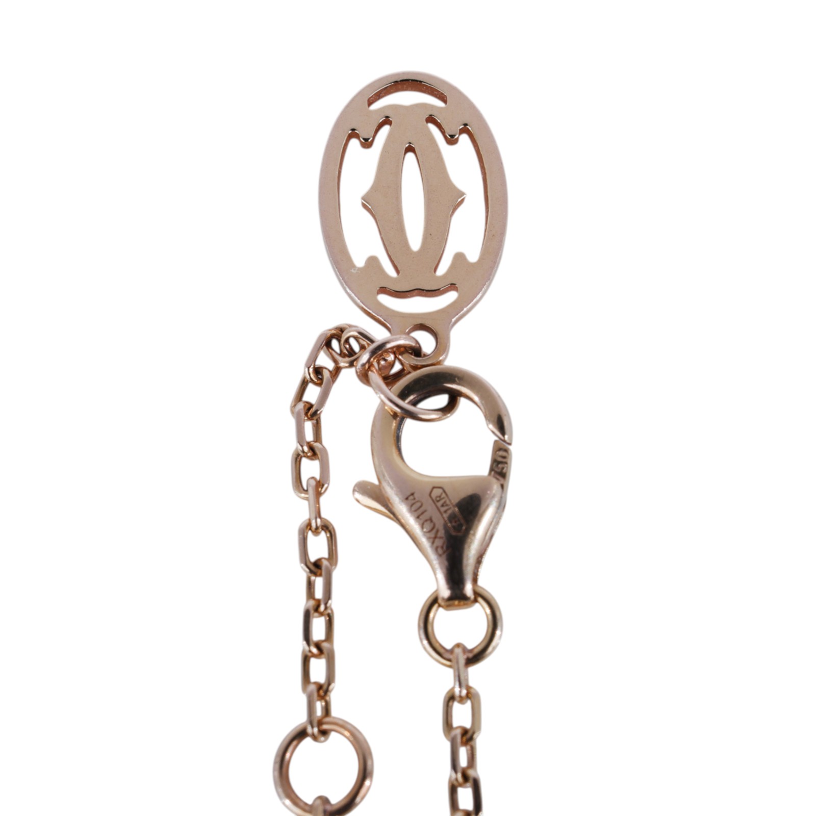 卡地亞 CARTIER dAmour 手環 小型款 B6040300 RG單鑽0.09CT手鍊#1.9G 原廠盒子/保書