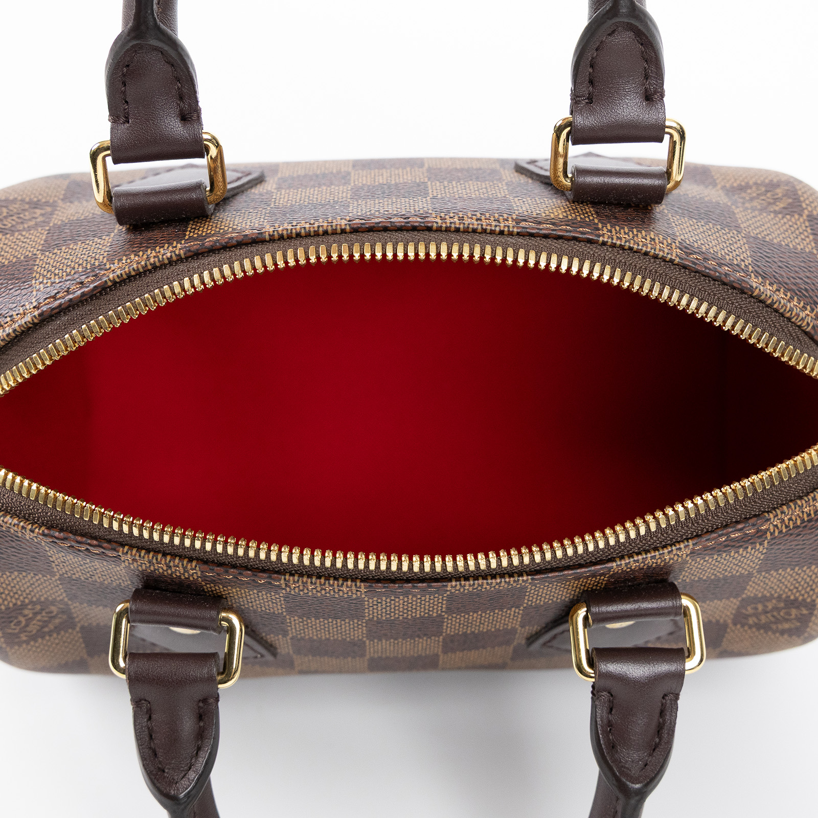 路易威登 LOUIS VUITTON Speedy Bandoulière 20 棕棋盤 手提 斜背 波士頓包 N40489 晶片款  防塵袋/背帶/鎖組