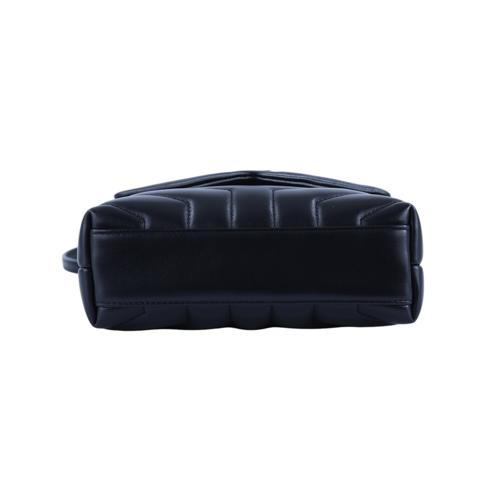 聖羅蘭 YSL SAINT LAURENT Loulou 絎縫 皮革 TOY 手袋 630951DV707 黑金LOULOU TOY 防塵袋 /背帶