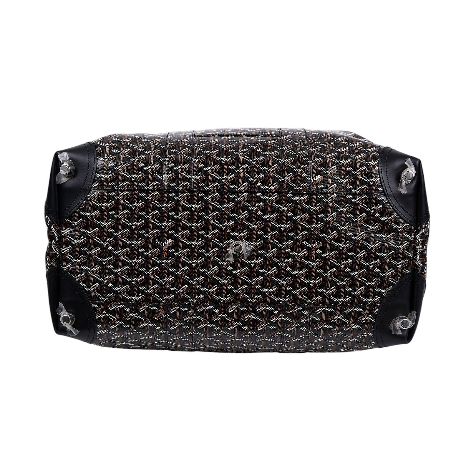 高雅德 GOYARD Bowling 45 bag 旅行袋 BOWLIN045TY 黑保齡球包45 鎖組/STARP