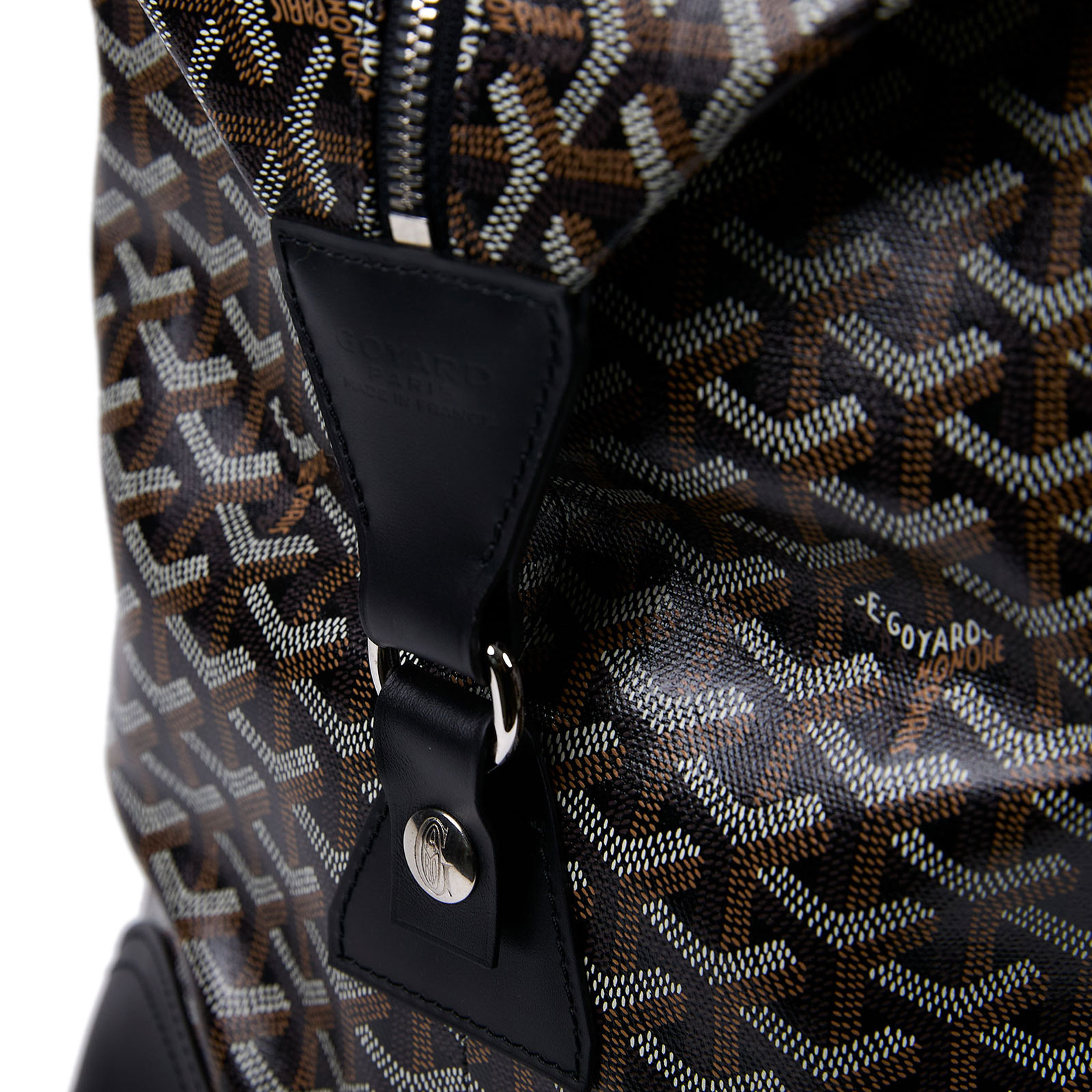 高雅德 GOYARD Bowling 45 bag 旅行袋 BOWLIN045TY 黑保齡球包45 鎖組/STARP