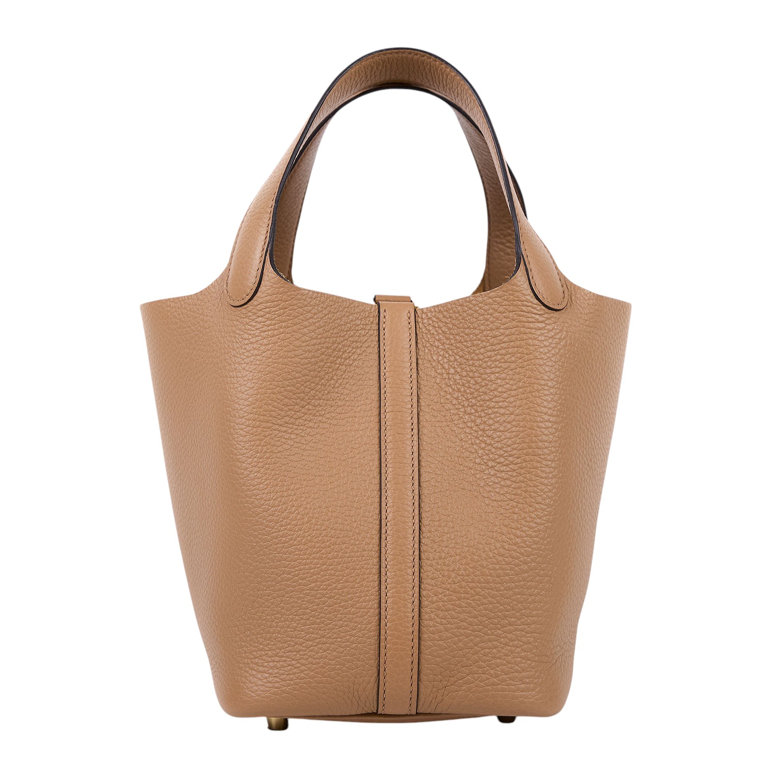 愛馬仕 Hermès Picotin Lock 18 菜籃子包 PT18 B MI 003 IA 奶茶金釦PICOTIN18 原廠盒子/防塵袋/鎖組