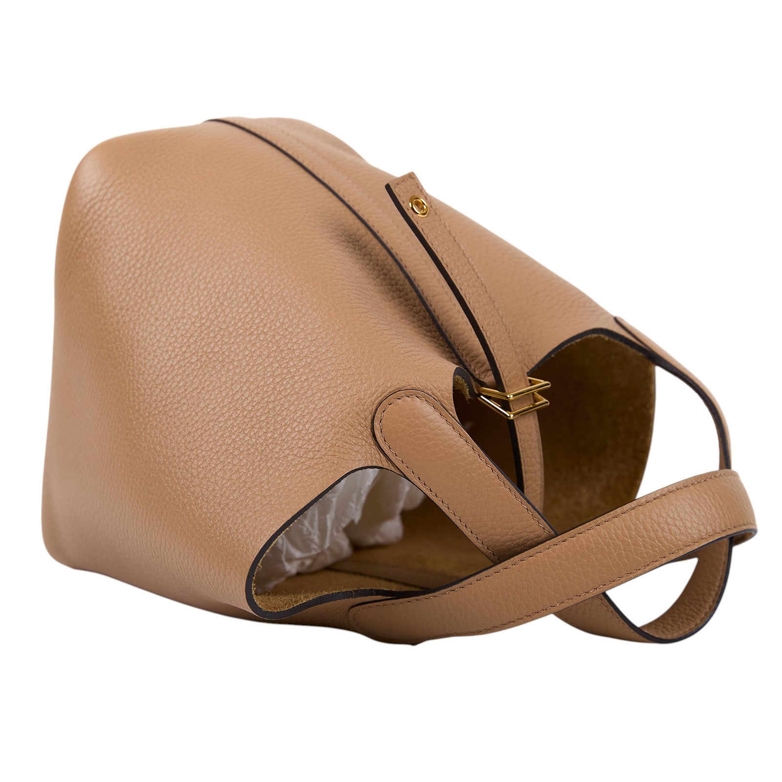 愛馬仕 Hermès Picotin Lock 18 菜籃子包 PT18 B MI 003 IA 奶茶金釦PICOTIN18 原廠盒子/防塵袋/鎖組