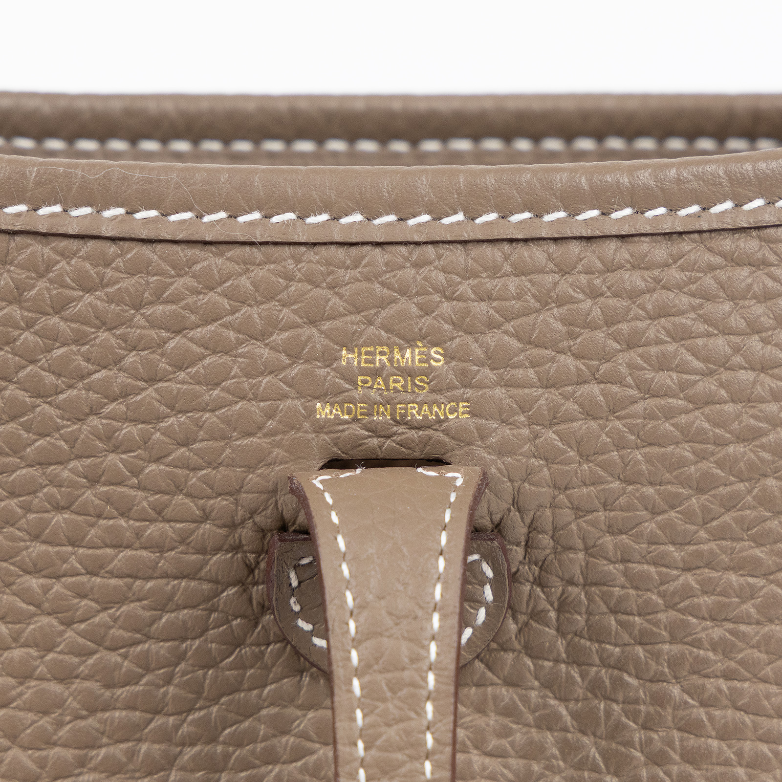 愛馬仕 Hermès Evelyne 16 Amazone bag 伊芙琳包 大象灰 深藍 金色五金 H069426CCBF H069426CCBF/B BT 011 TD  原廠盒子/防塵袋/背帶