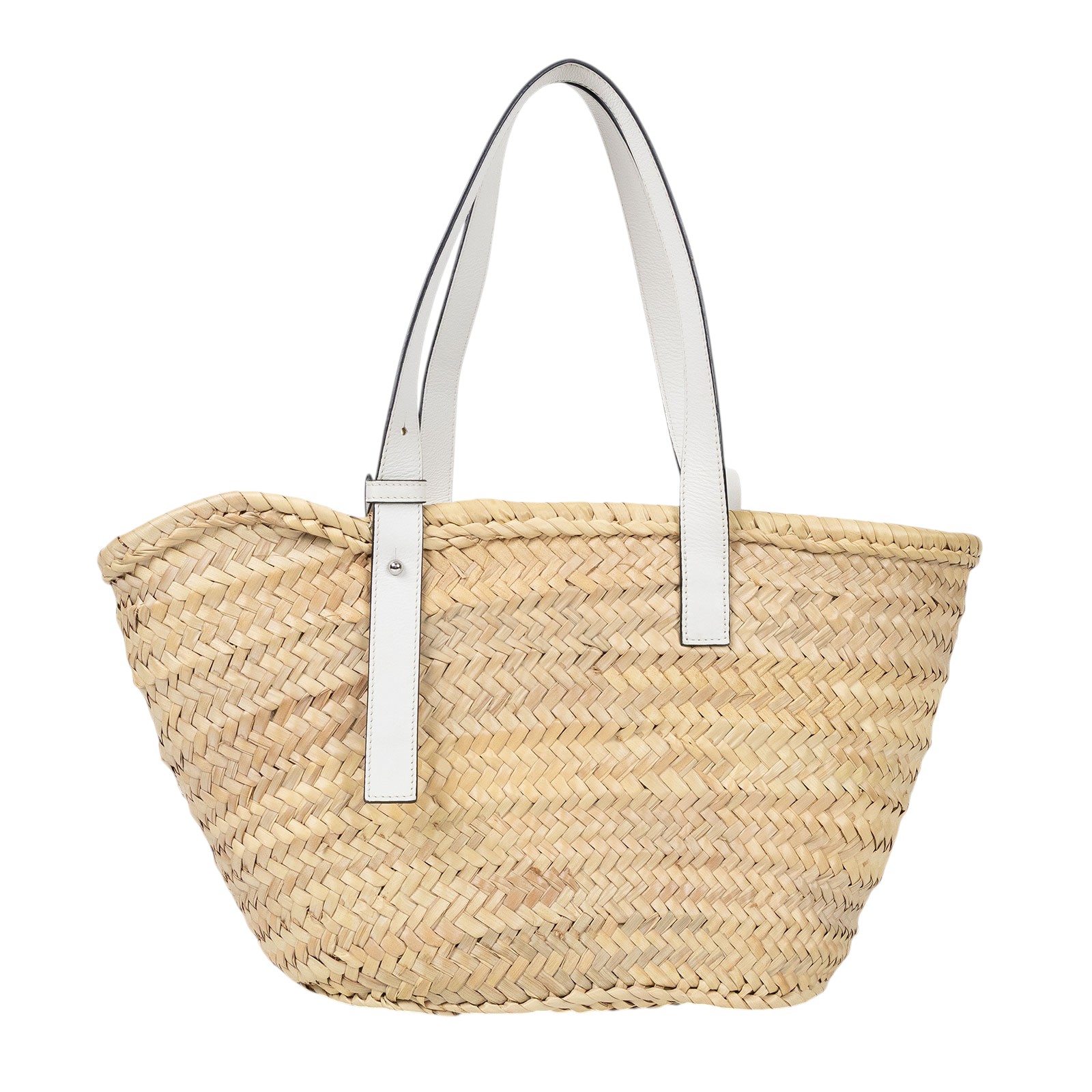 羅意威 LOEWE 中型 手工編織包 A223S92X04 白草編包MEDIUM 防塵袋