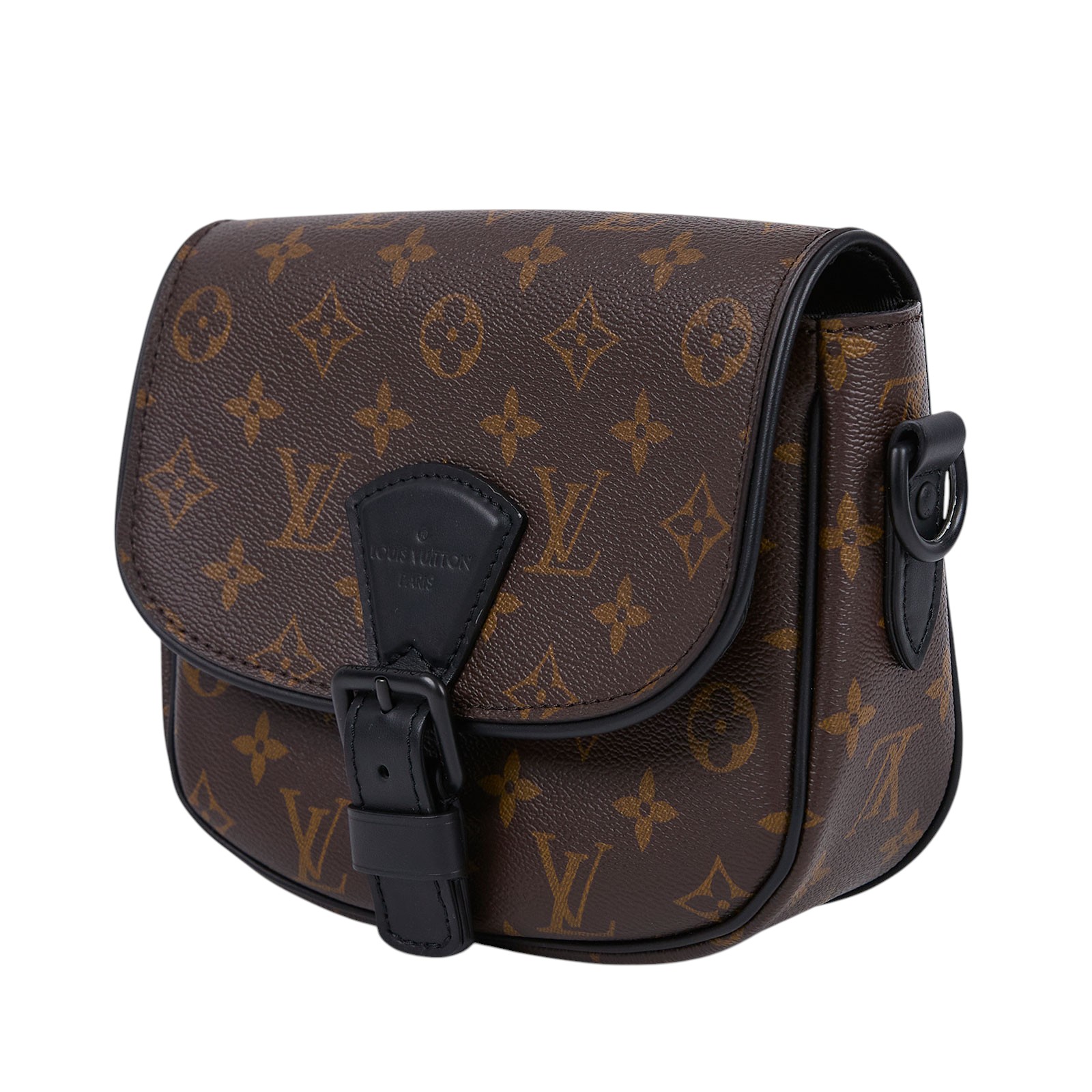路易威登 LOUIS VUITTON Montsouris PM 郵差包 M47060 晶片款  原廠盒子/防塵袋/日本購買證明正本