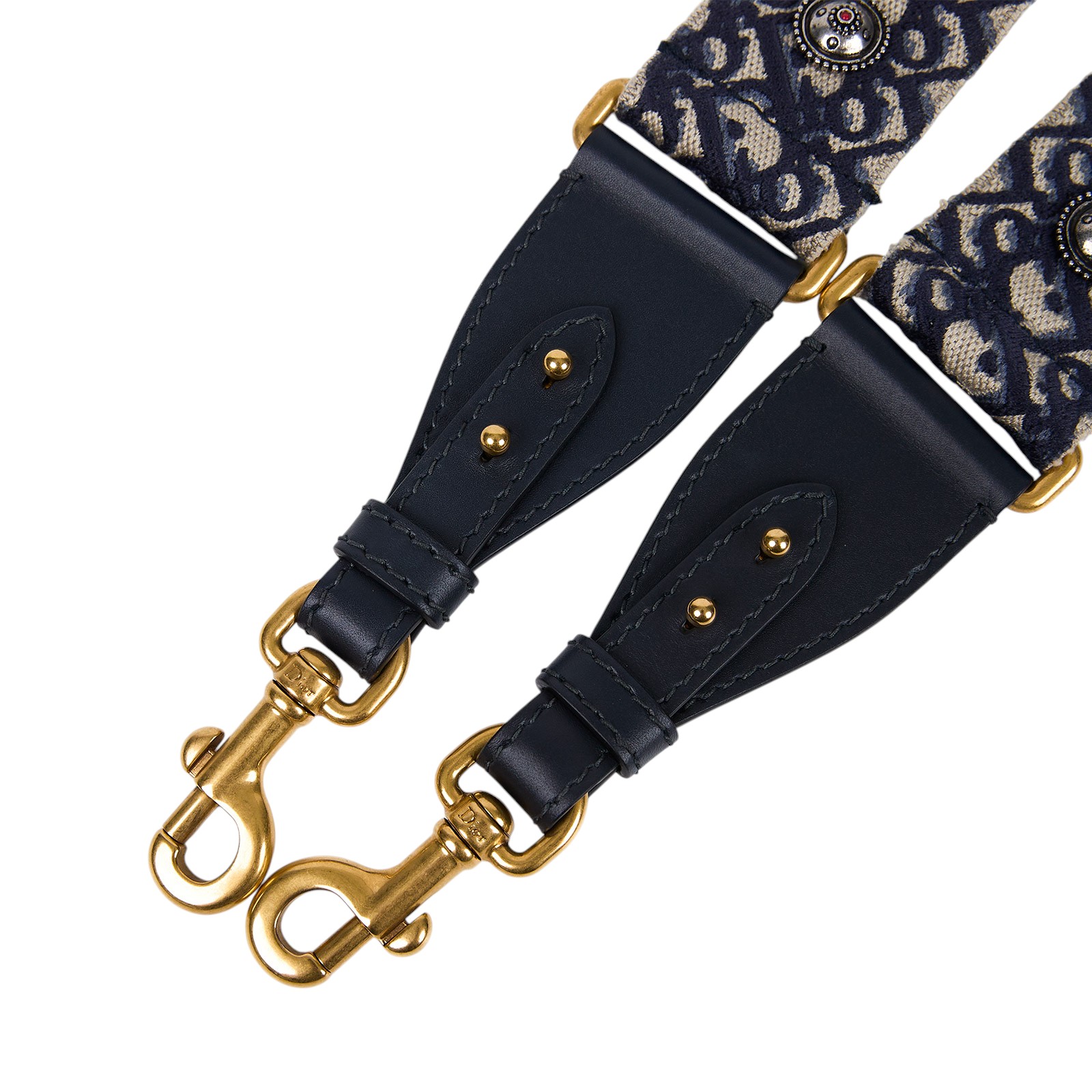 迪奧 CHRISTIAN DIOR Oblique 背帶 S8520CTZQ OBLIQUE 金屬造型背帶 原廠盒子