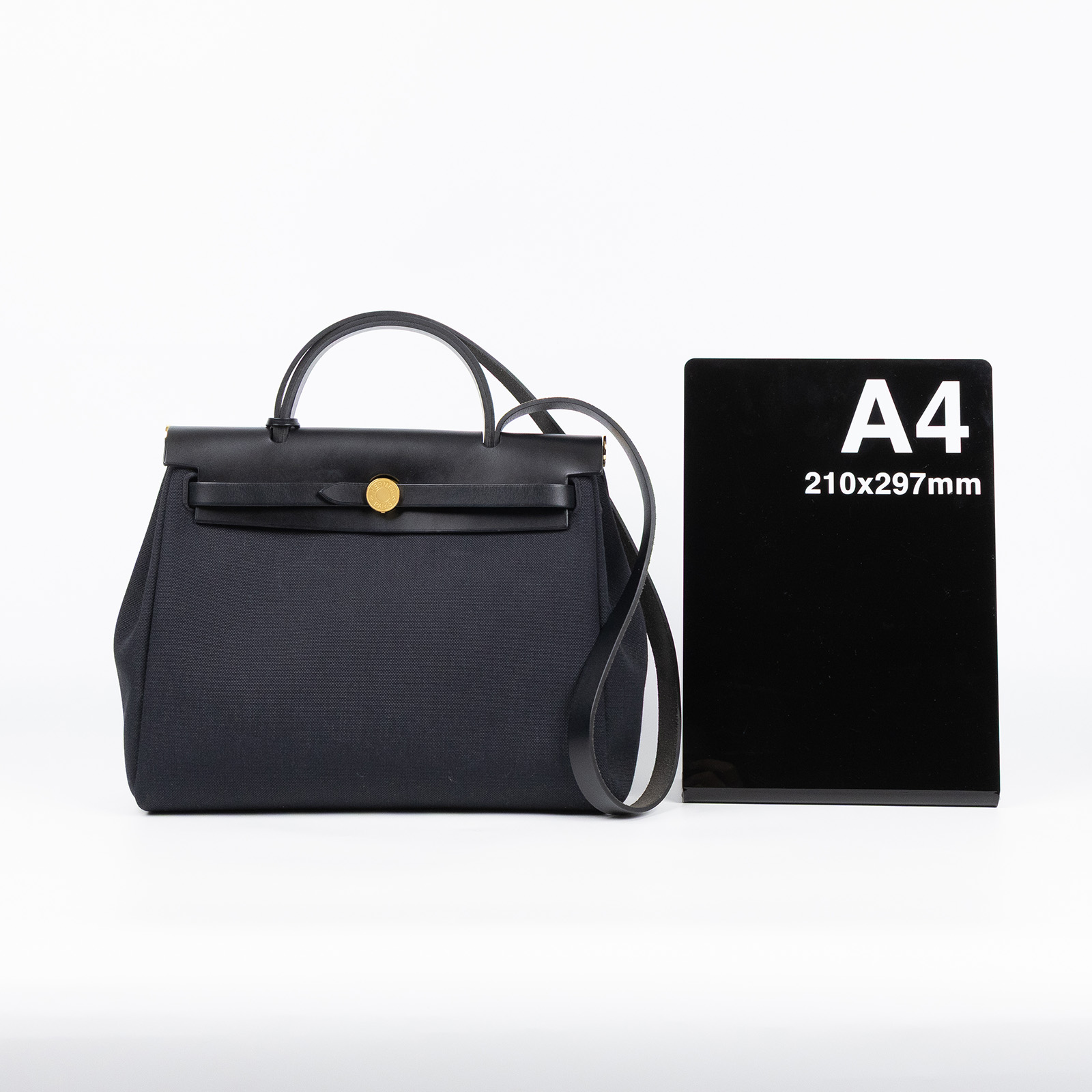 愛馬仕 Hermès Herbag Zip 31 HER31 Y TS 010 AU Y刻黑帆布HERBAG 31 防塵袋/原廠盒子/鎖組/內袋