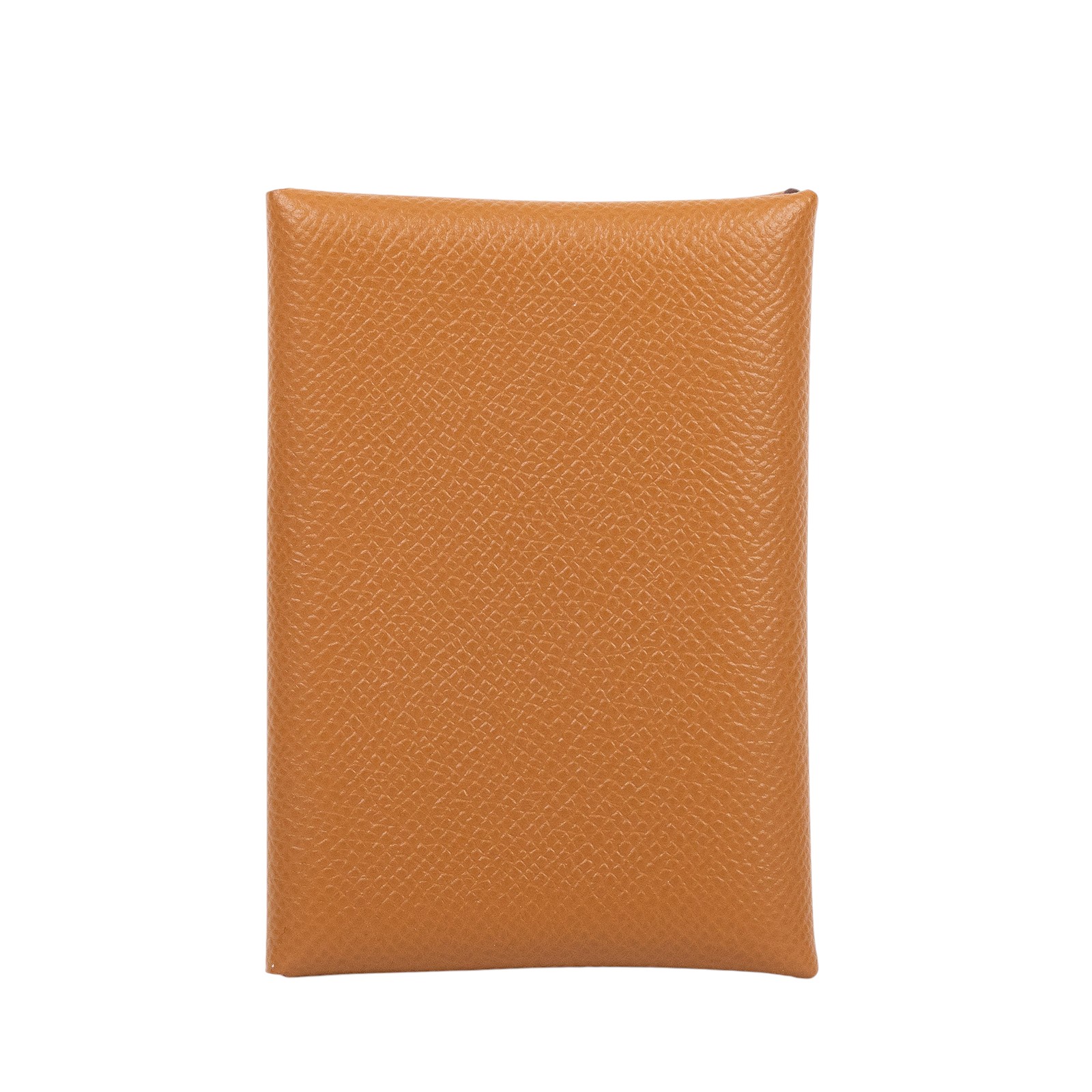 愛馬仕 Hermès Calvi Duo 卡包 CALD B MZ 005 AG B刻金棕CALVI DUO 原廠盒子