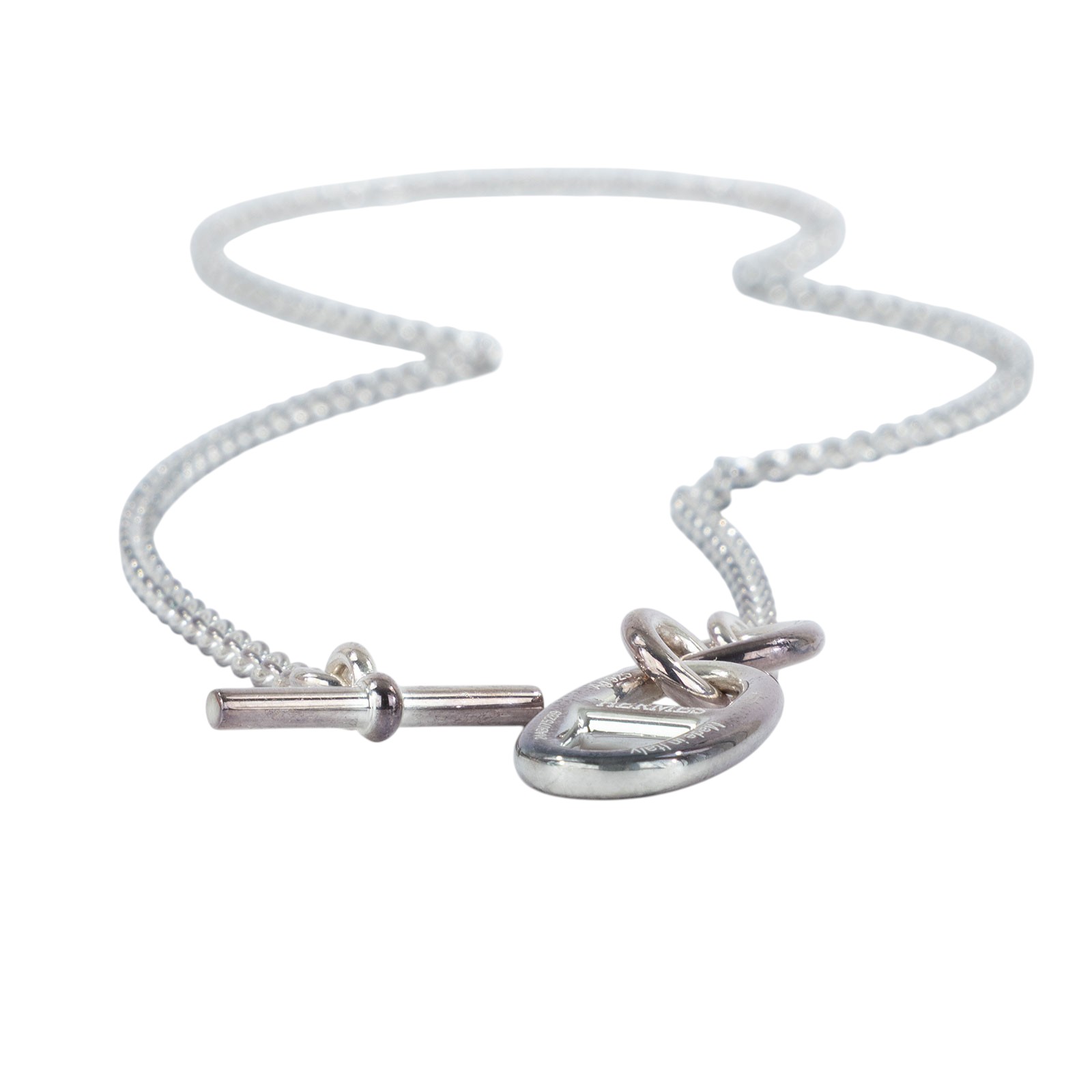 愛馬仕 Hermès Chaine dAncre 墜飾 H104141Bv00 24AB075289 AMULETTES豬鼻項鍊 原廠盒子