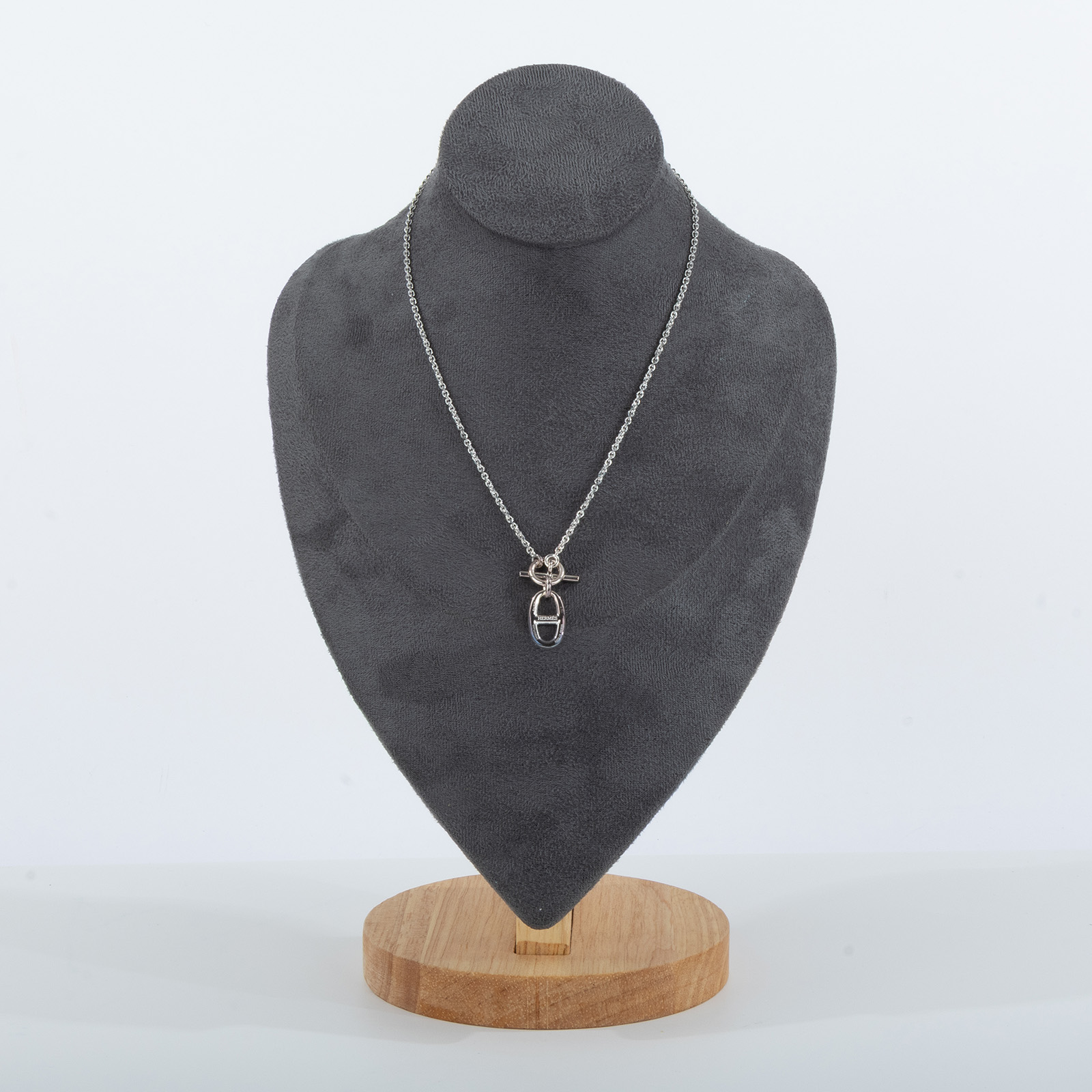 愛馬仕 Hermès Chaine dAncre 墜飾 H104141Bv00 24AB075289 AMULETTES豬鼻項鍊 原廠盒子