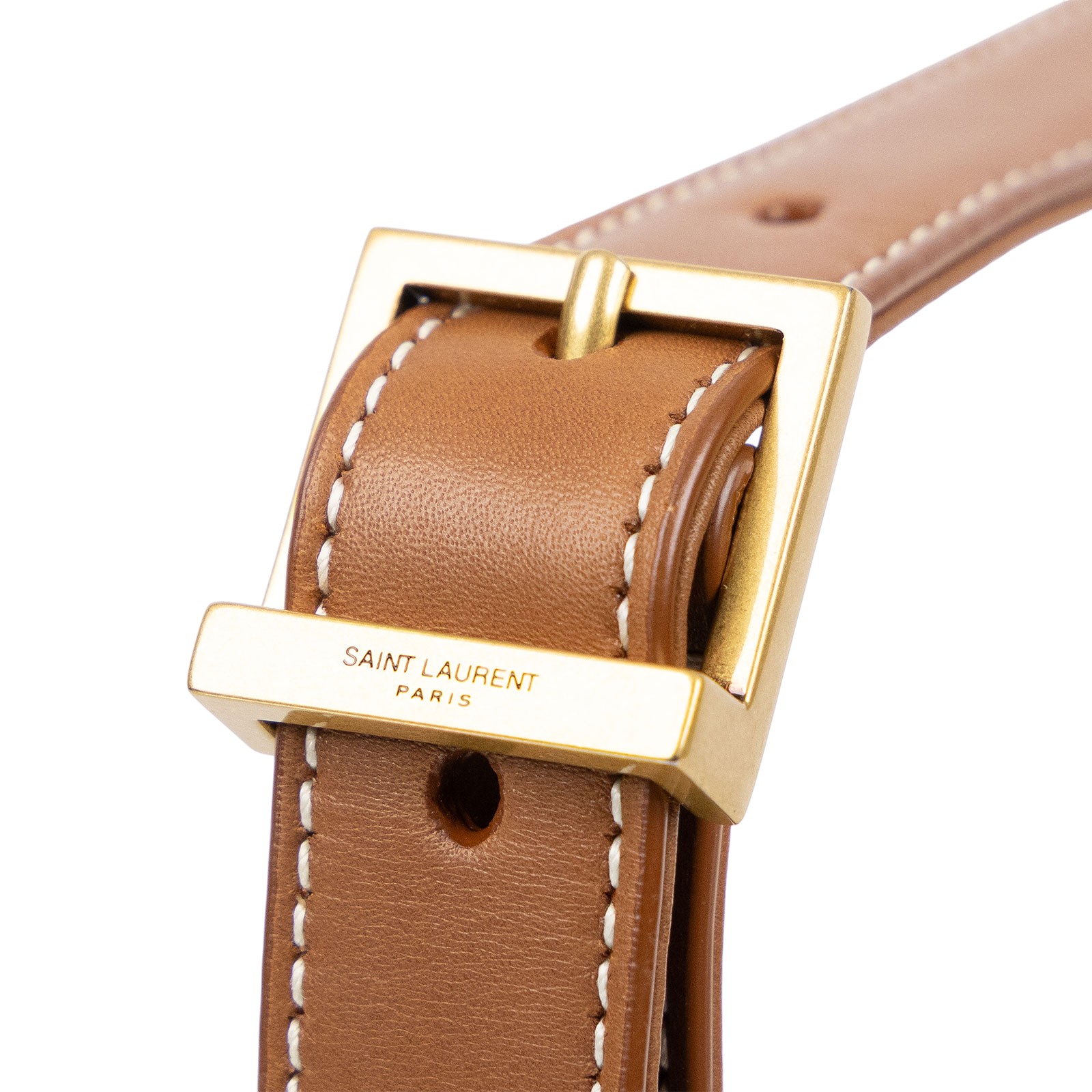 聖羅蘭 YSL SAINT LAURENT LE 5 À 7 緞面 HOBO 手袋 手提包 657228FAAP7 棕拚帆布 LE 5 À 7 HOBO 防塵袋