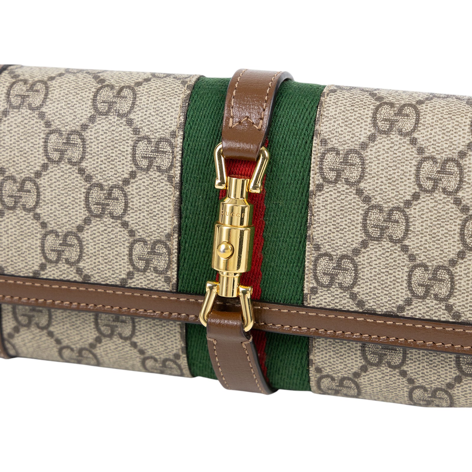 古馳 GUCCI Jackie 1961 鍊帶 錢包 ‎652681 HUHHG 棕JACKIE 1961 WOC 原廠盒子/防塵袋