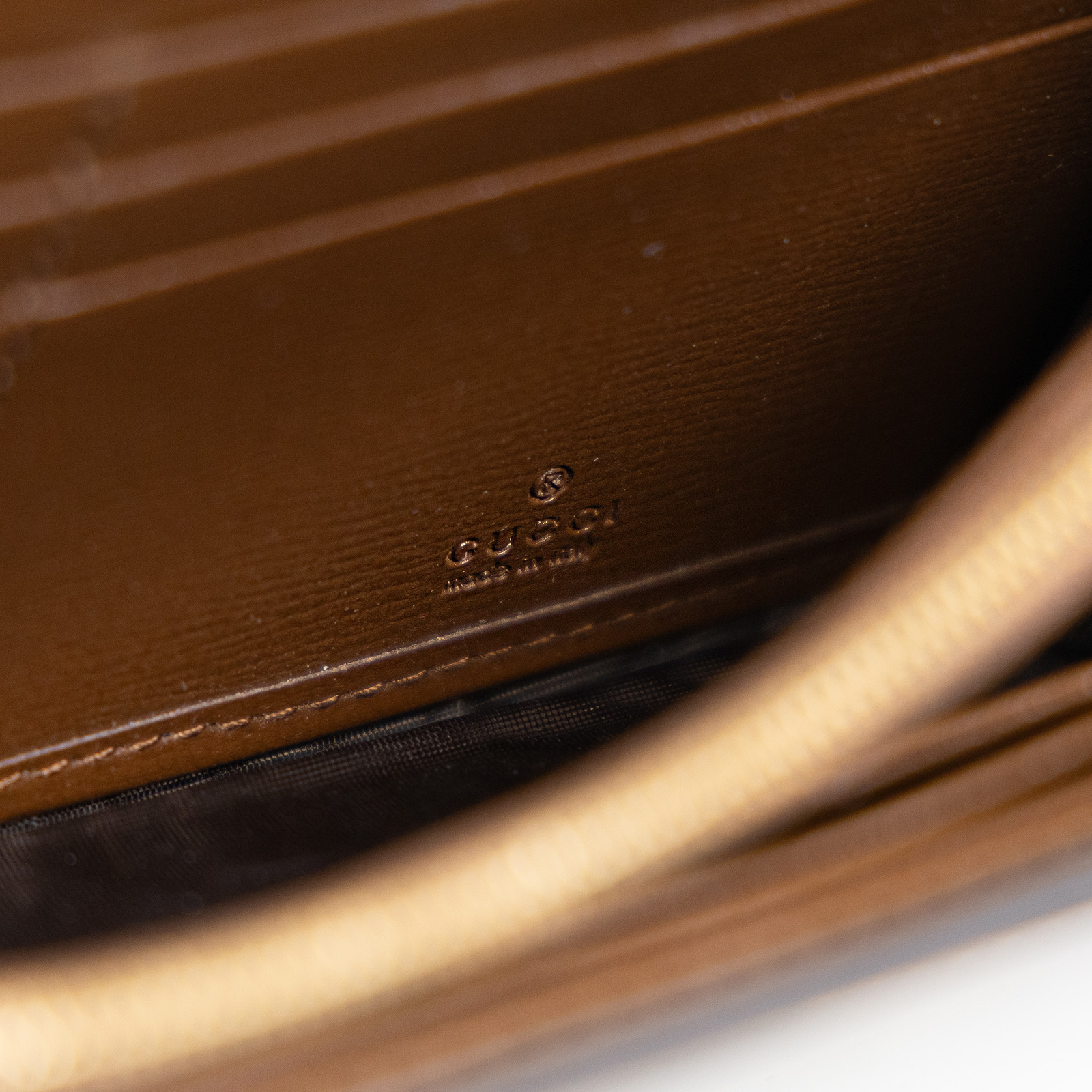 古馳 GUCCI Jackie 1961 鍊帶 錢包 ‎652681 HUHHG 棕JACKIE 1961 WOC 原廠盒子/防塵袋