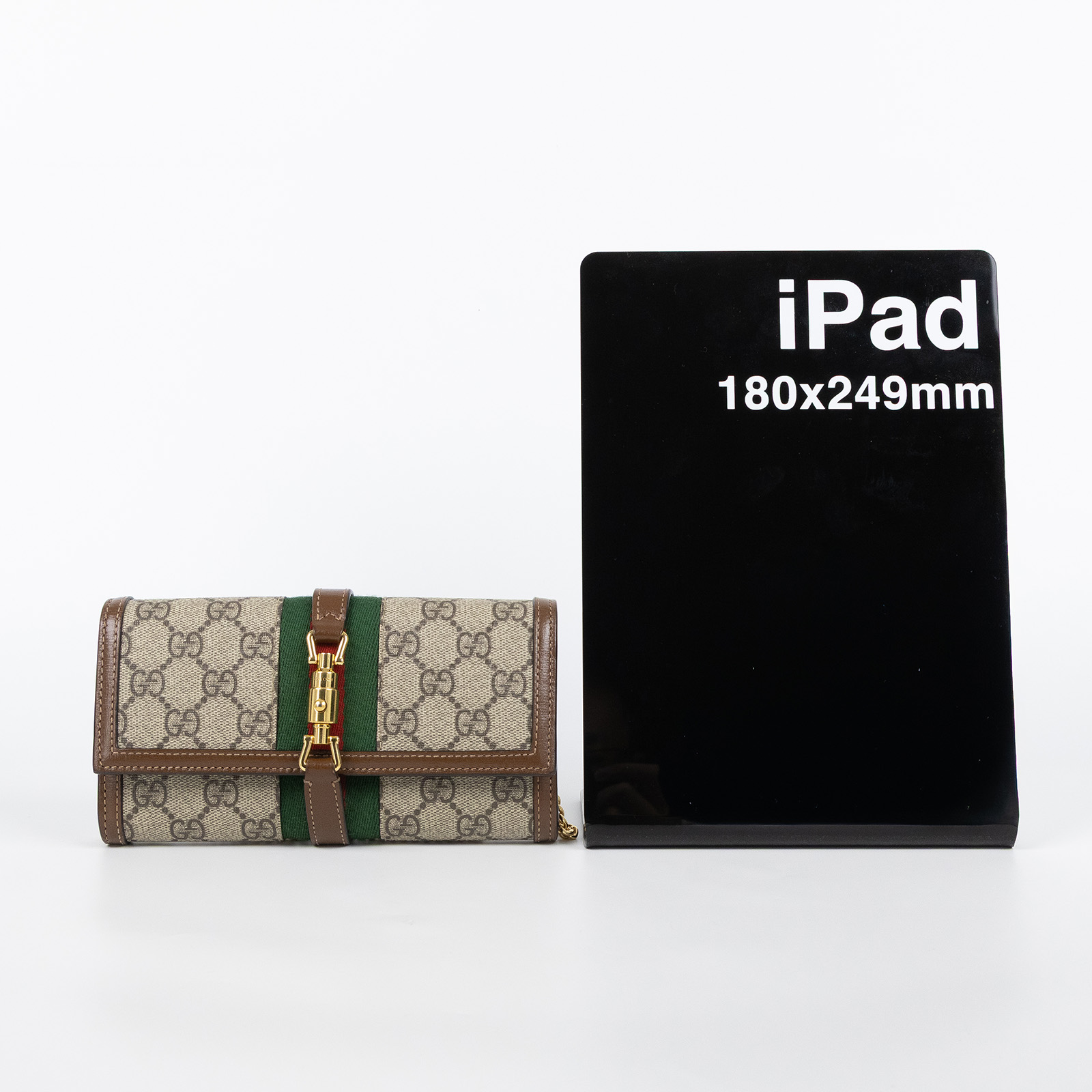 古馳 GUCCI Jackie 1961 鍊帶 錢包 ‎652681 HUHHG 棕JACKIE 1961 WOC 原廠盒子/防塵袋