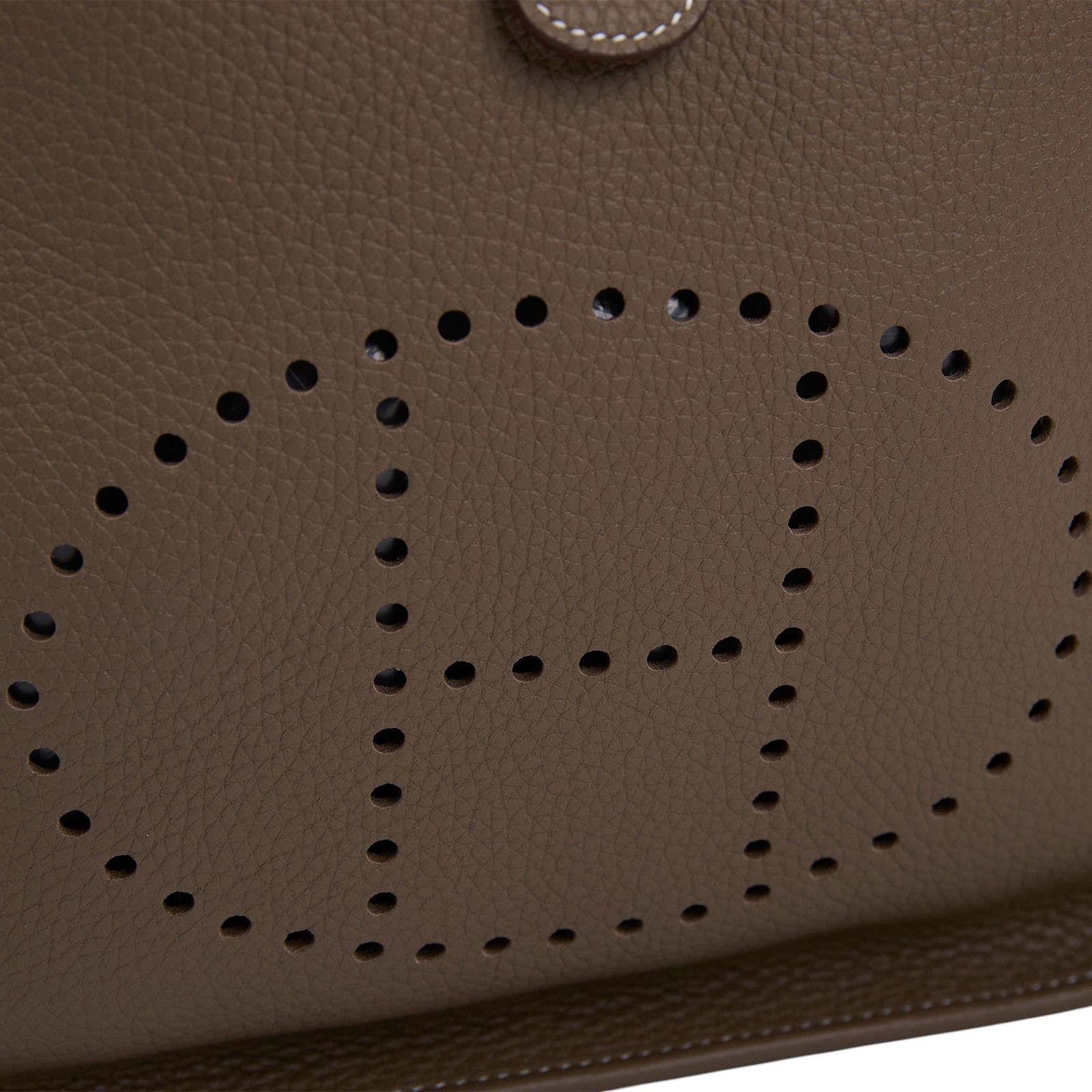 愛馬仕 Hermès Evelyne Bag 伊芙琳包 29 馬蹄型 大象灰 H056277CK18 H056277CK18/K FA 004 A  背帶/防塵袋/原廠盒子/購買證明影本