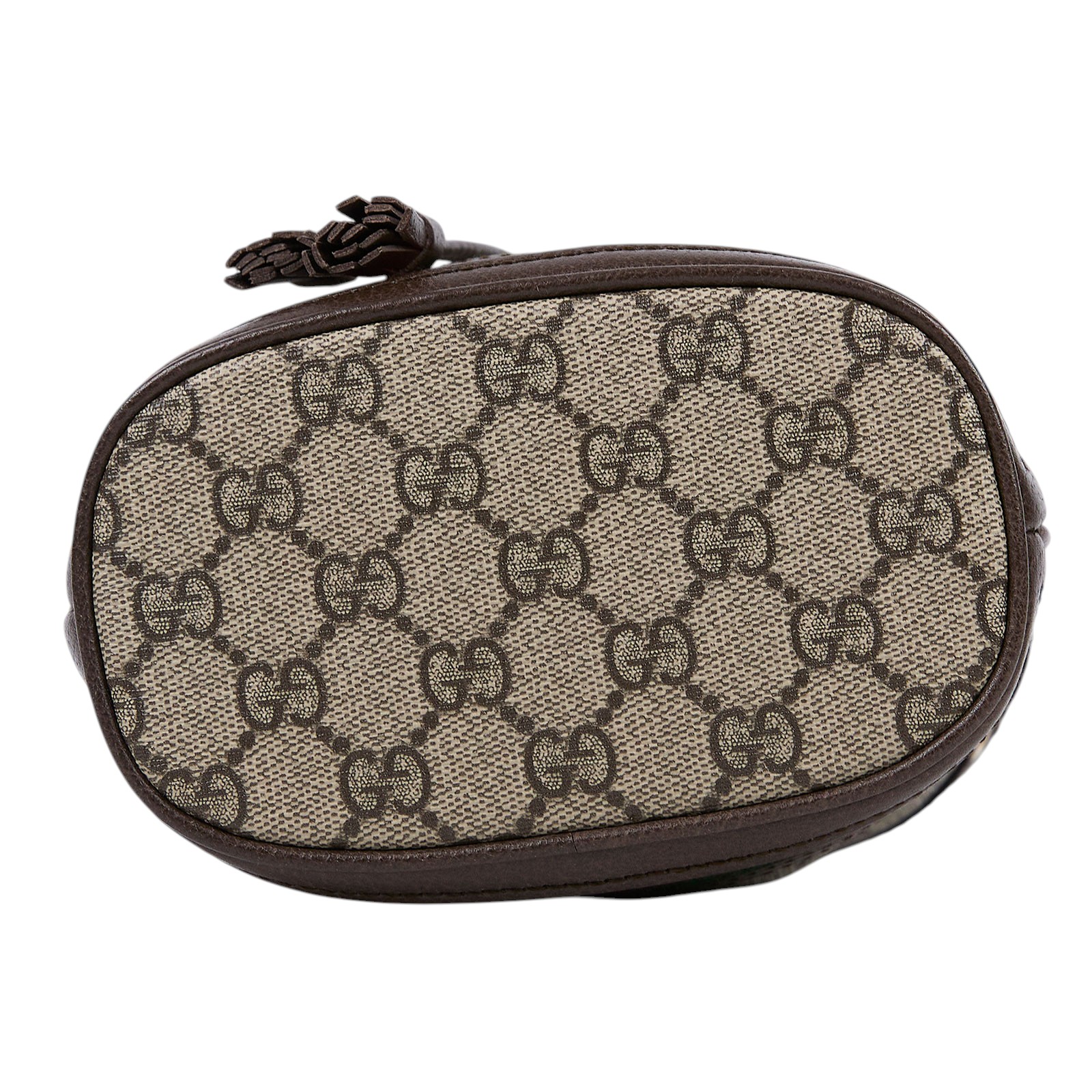 古馳 GUCCI Ophidia GG 迷你 水桶袋 米色 烏木色 550620 96I3B 棕GG紋OPHIDIA水桶包 防塵袋