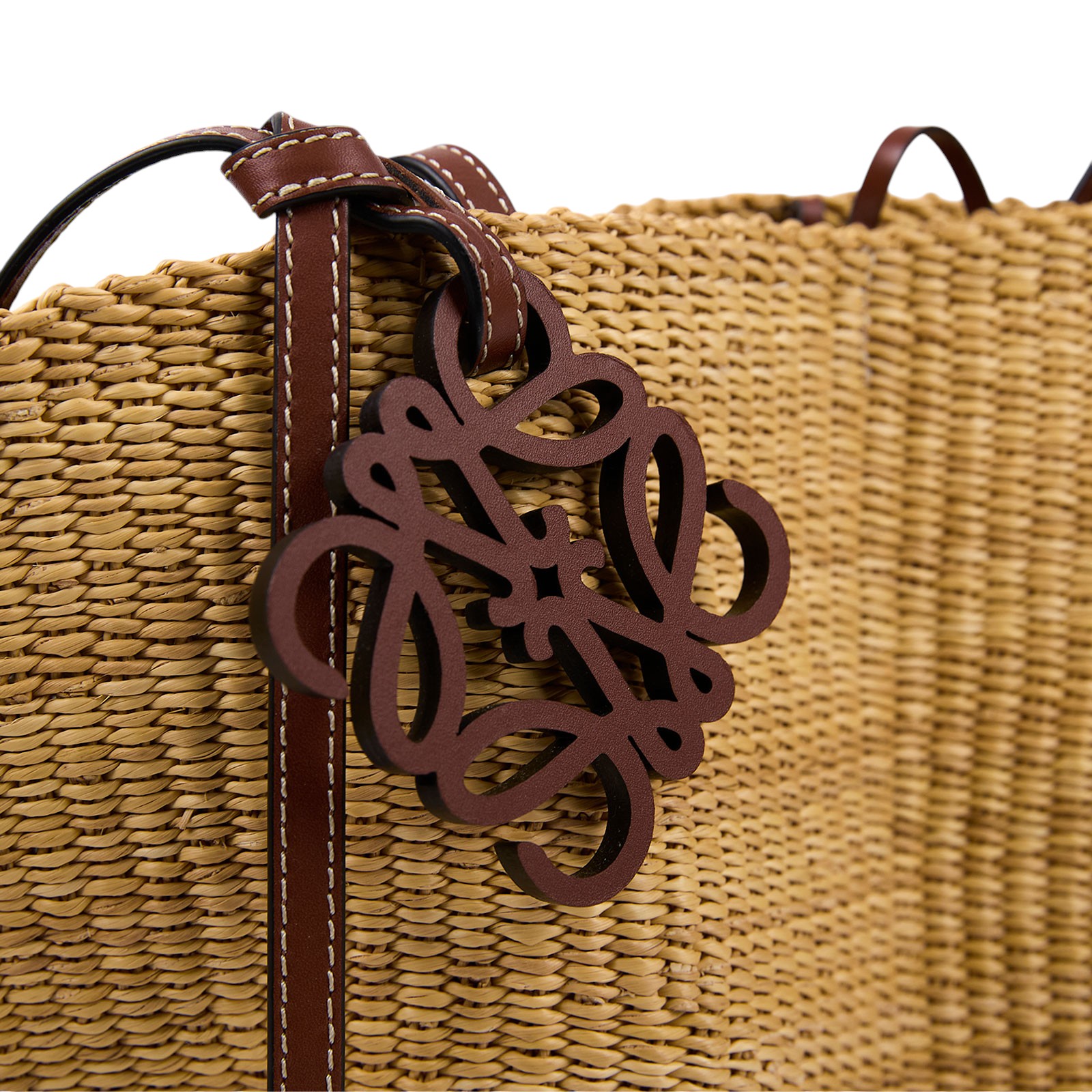 羅意威 LOEWE Shell Basket Bag 手提包 小型 A223096X02 草編包 防塵袋