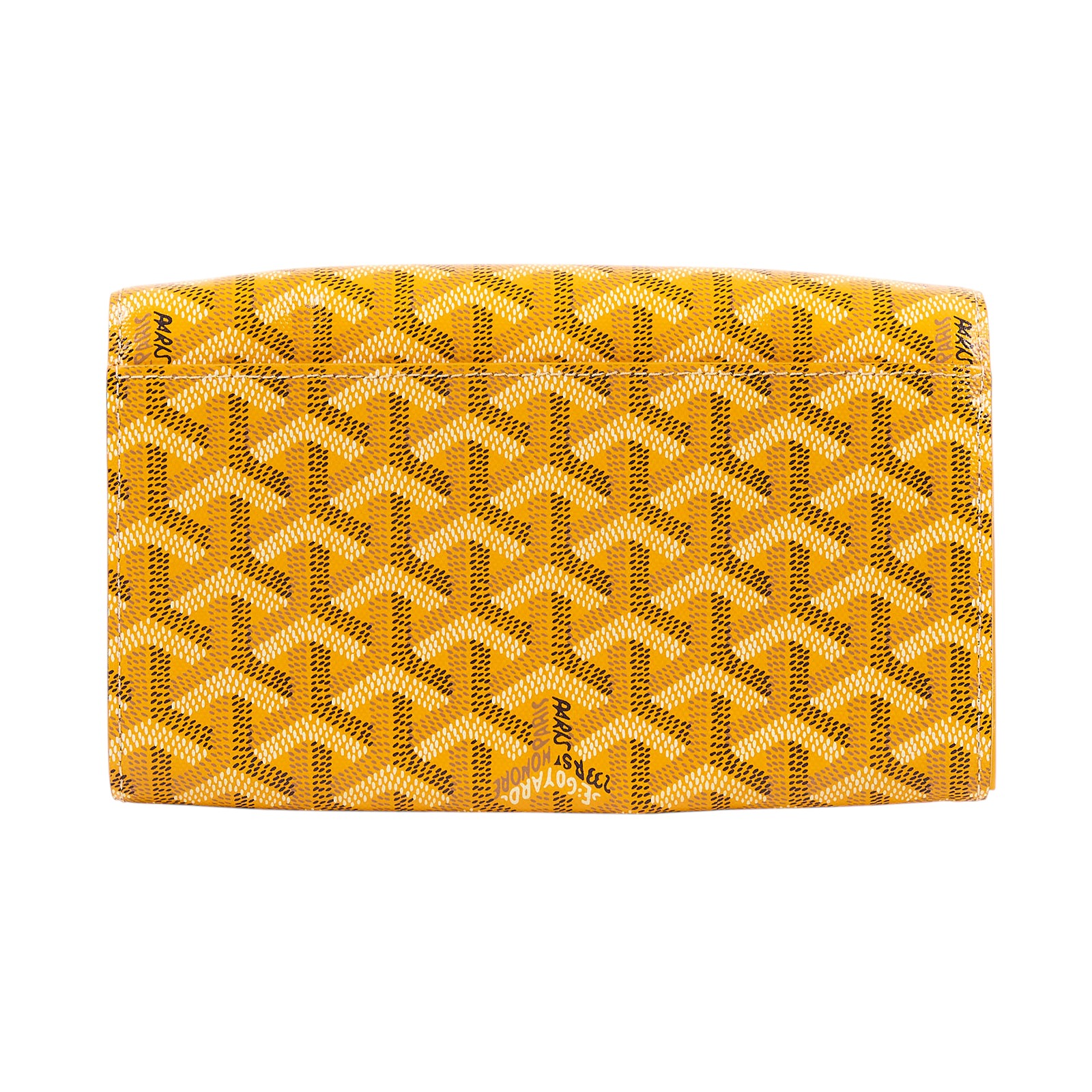 高雅德 GOYARD Varenne Continental Wallet 錢包 VAREN3MMLTY 黃Varenne WOC 防塵袋2