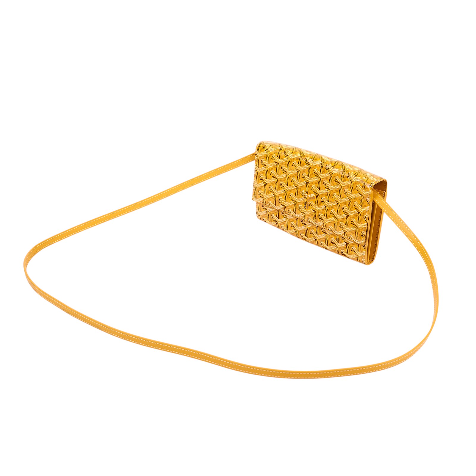 高雅德 GOYARD Varenne Continental Wallet 錢包 VAREN3MMLTY 黃Varenne WOC 防塵袋2