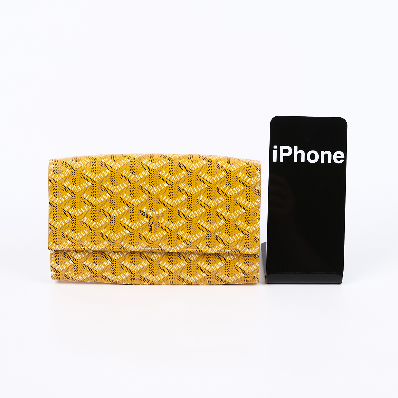 高雅德 GOYARD Varenne Continental Wallet 錢包 VAREN3MMLTY 黃Varenne WOC 防塵袋2