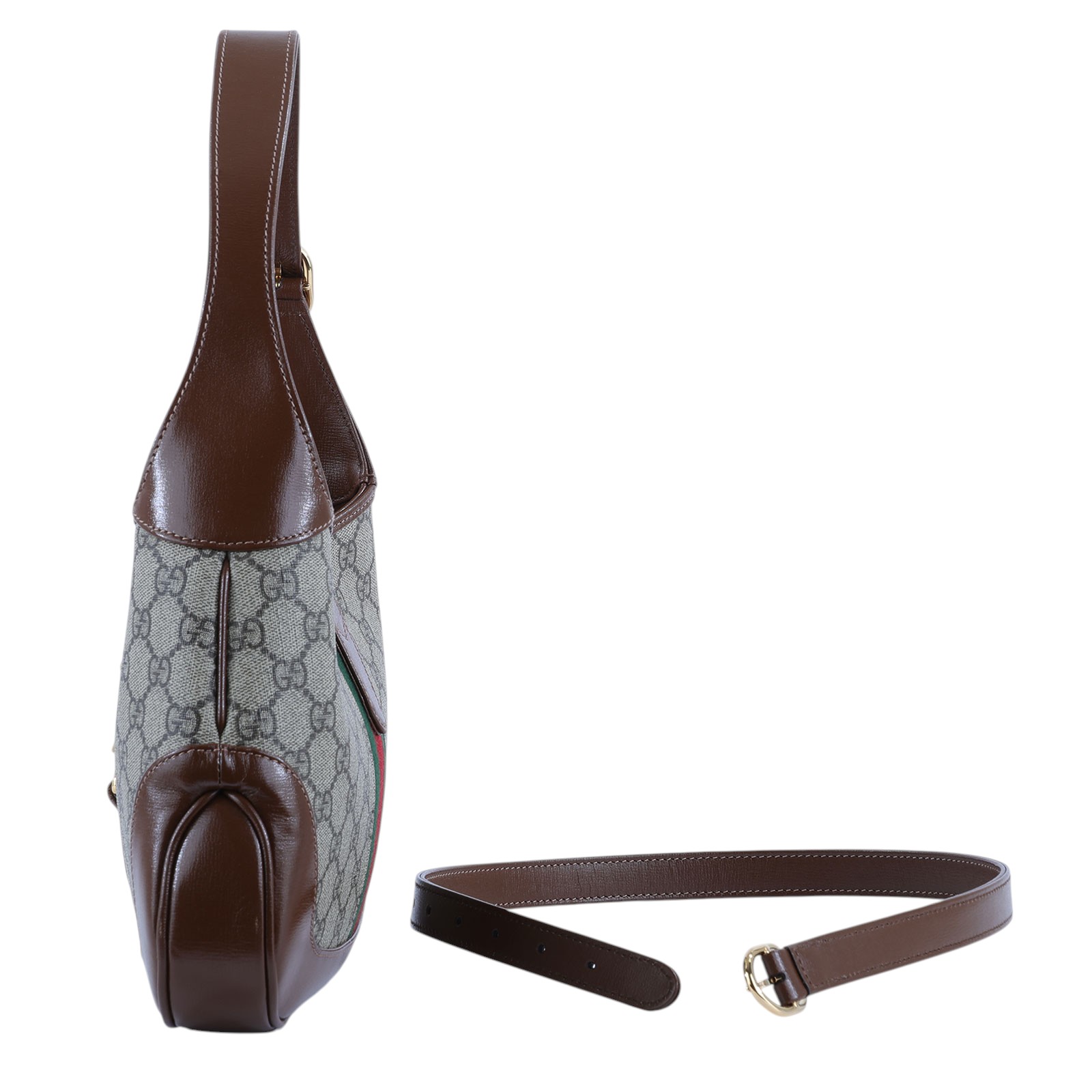 古馳 GUCCI Jackie 1961 小型 肩揹袋 636706 HUHHG 棕JACKIE 1961 原廠盒子/防塵袋/購買證明正本