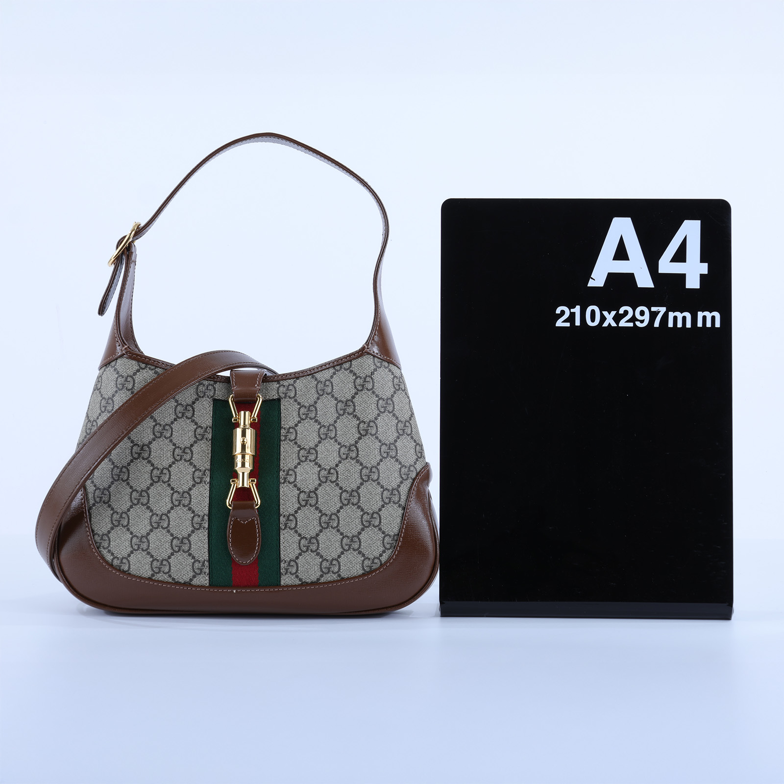 古馳 GUCCI Jackie 1961 小型 肩揹袋 636706 HUHHG 棕JACKIE 1961 原廠盒子/防塵袋/購買證明正本