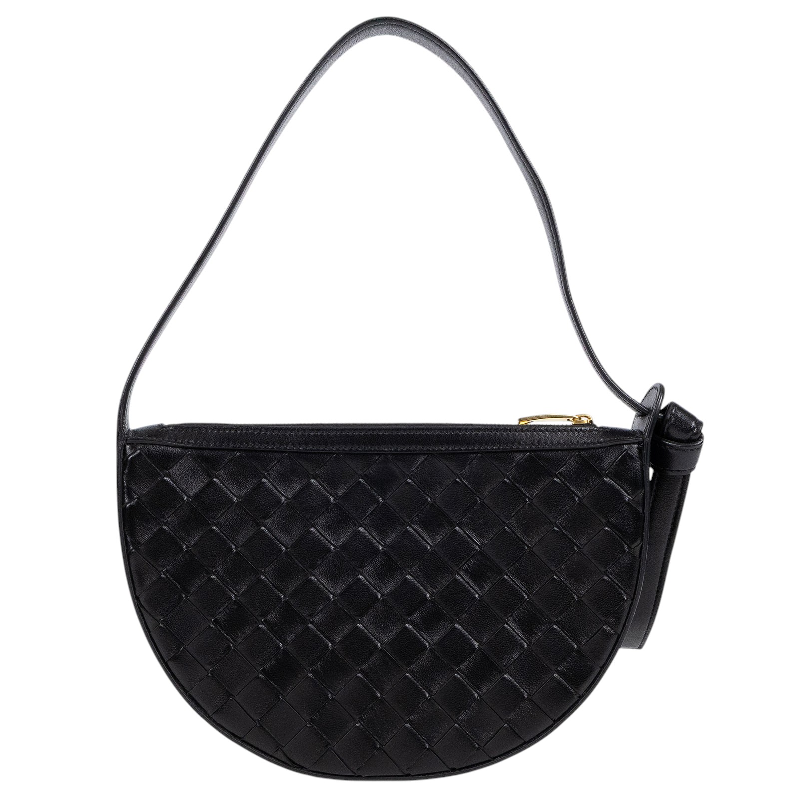 寶緹嘉 BOTTEGA VENETA Sunrise 手提包 763747VCPP3 黑編織Sunrise肩背包 防塵袋